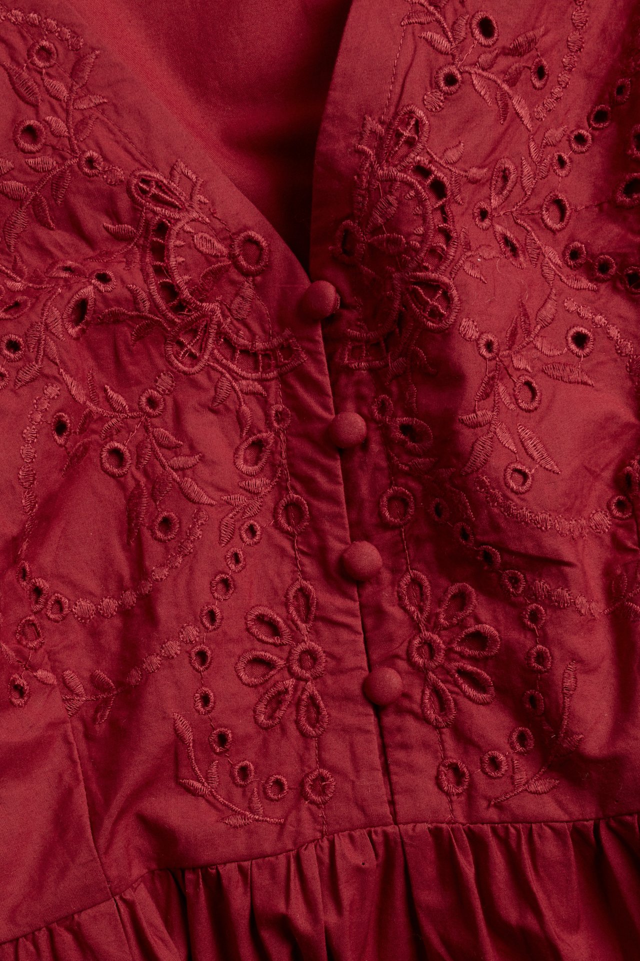 Besticktes Kleid von Newbie Woman - Rot - 7
