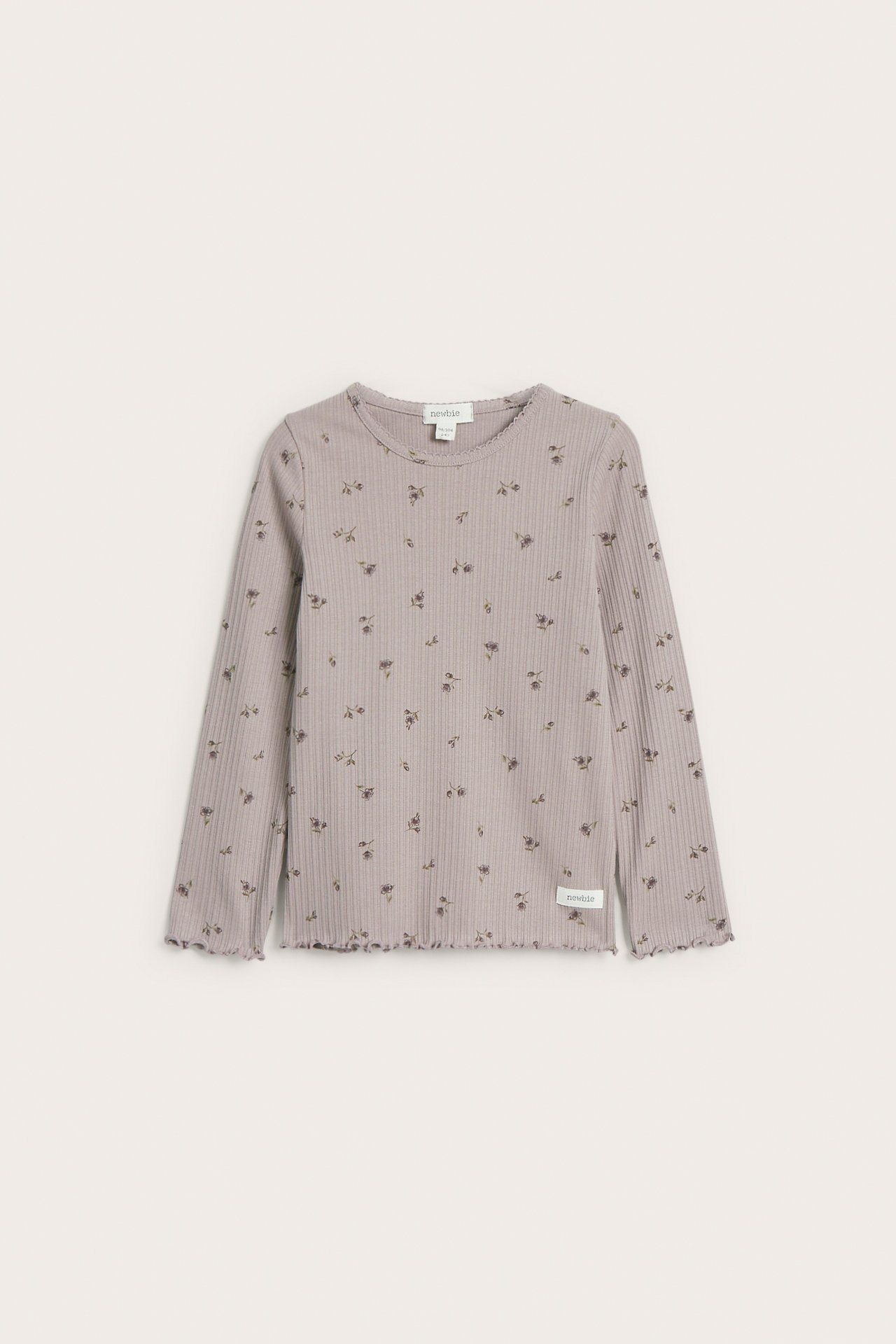 Long sleeve floral top
