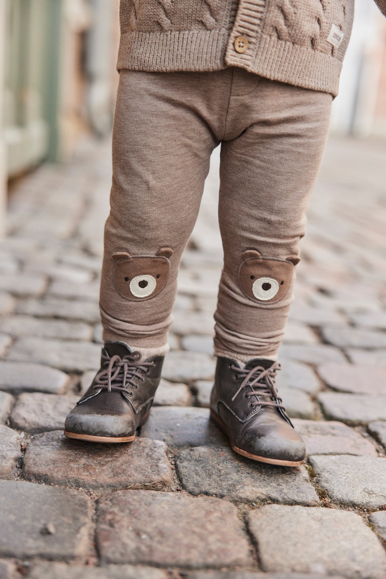 Leggings aus Fleece