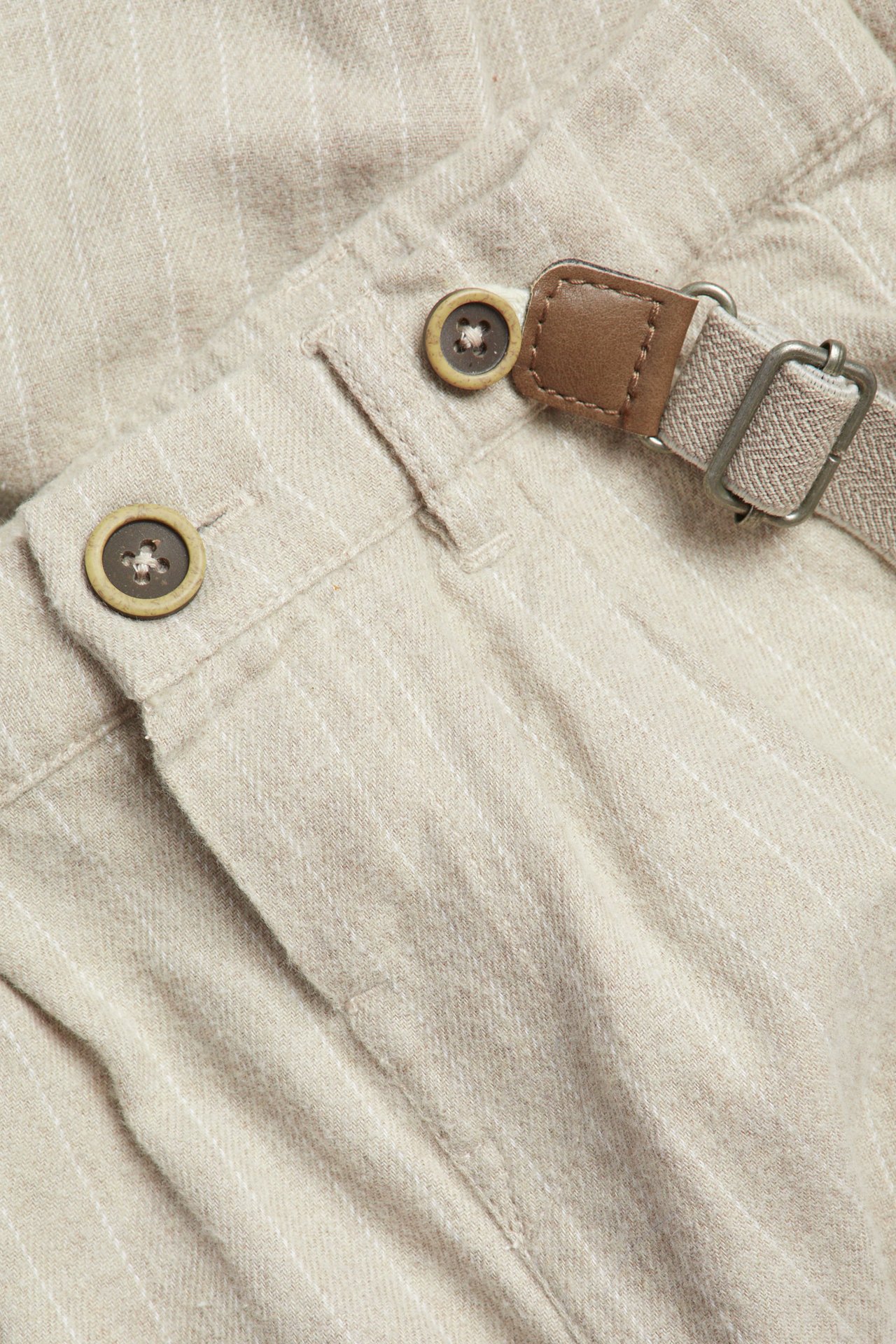 Woven dress trousers with braces