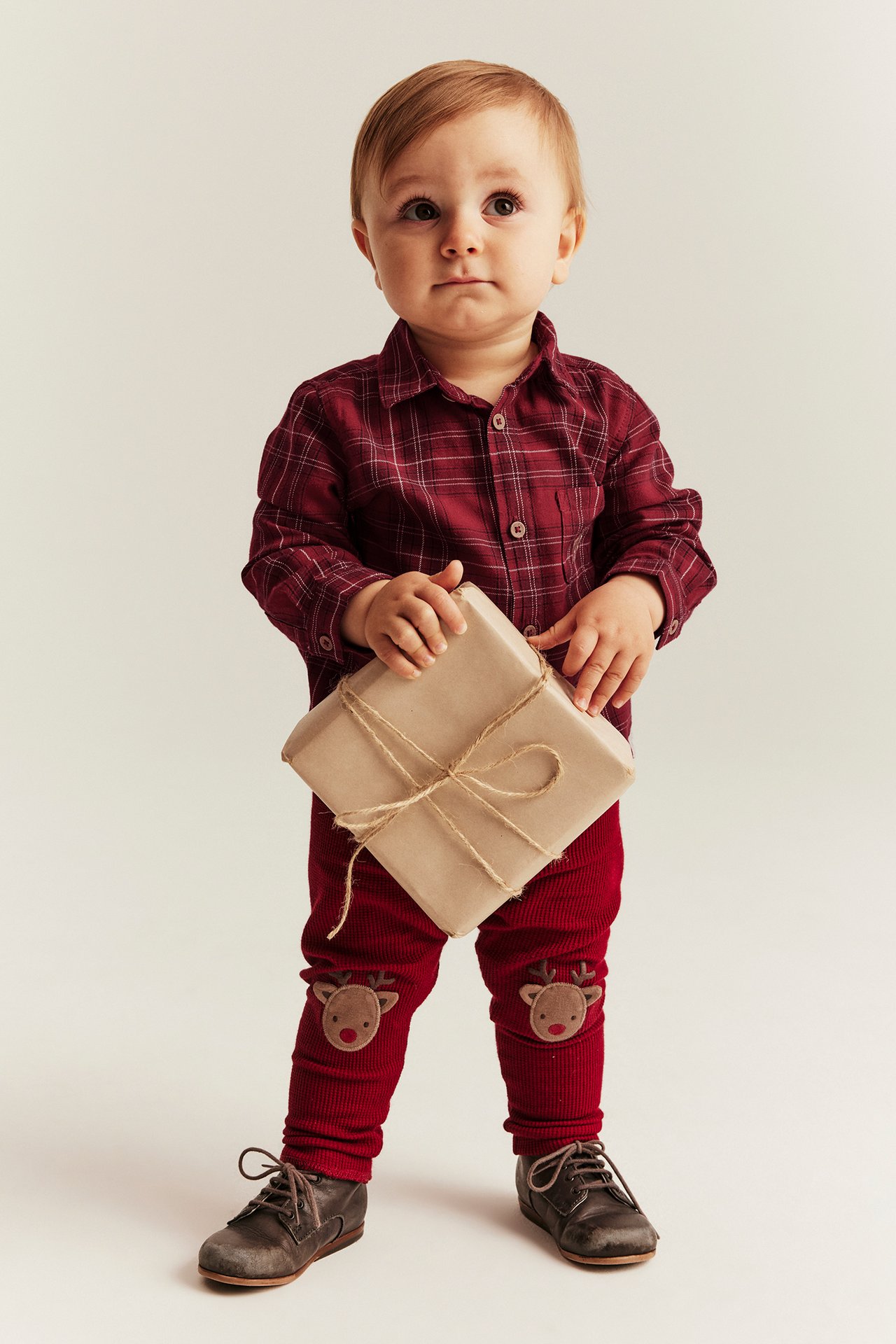 Plaid Christmas shirt