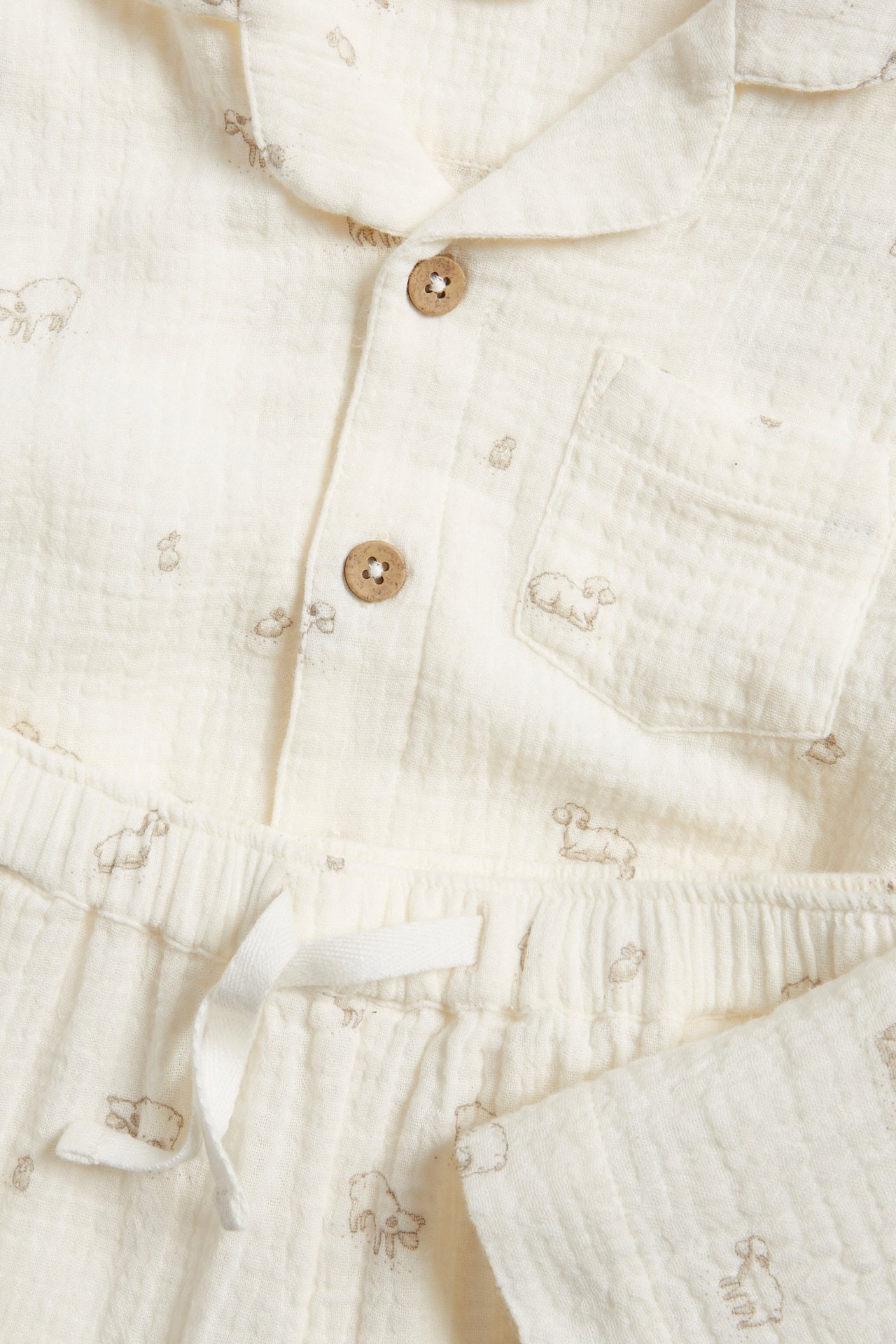 Pyjama mit Lamm