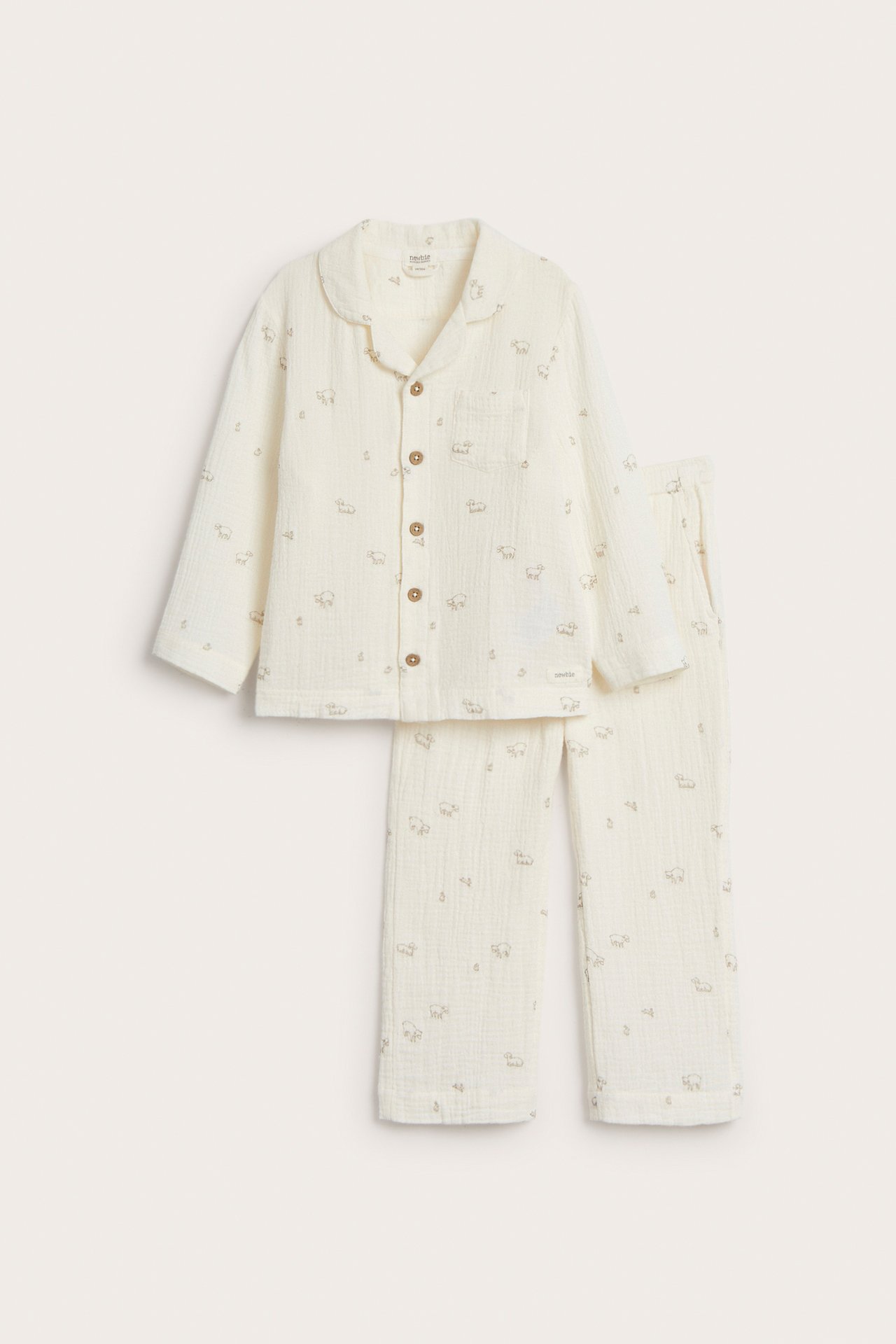Pyjama mit Lamm
