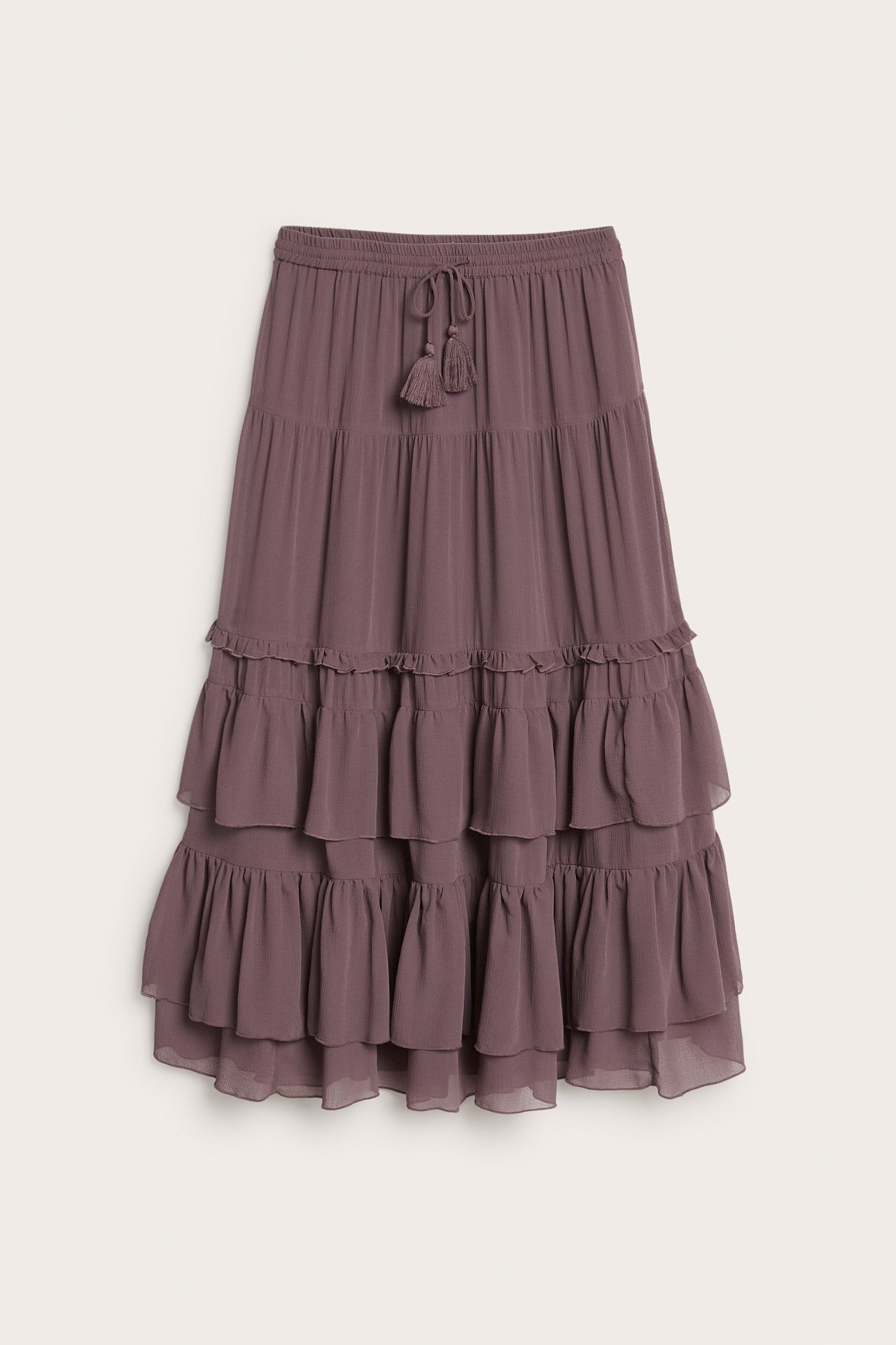 Chiffon skirt from Newbie Woman - Purple - 3