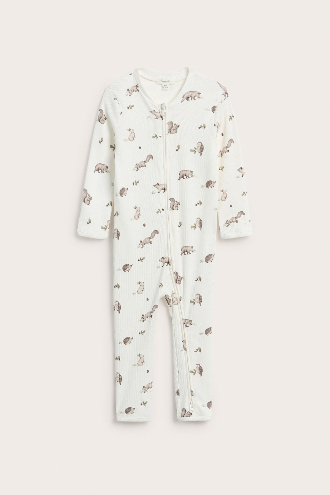 Baby-Pyjama mit Waldmotiv