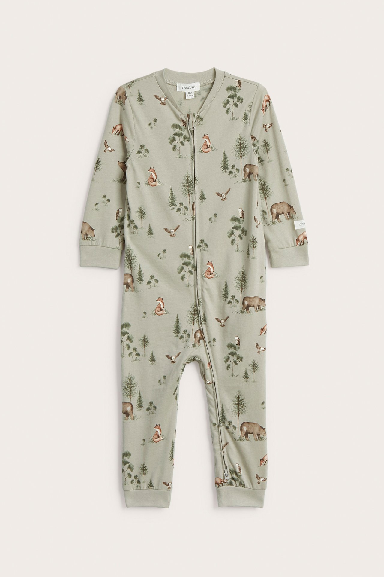Pyjama mit Waldmuster