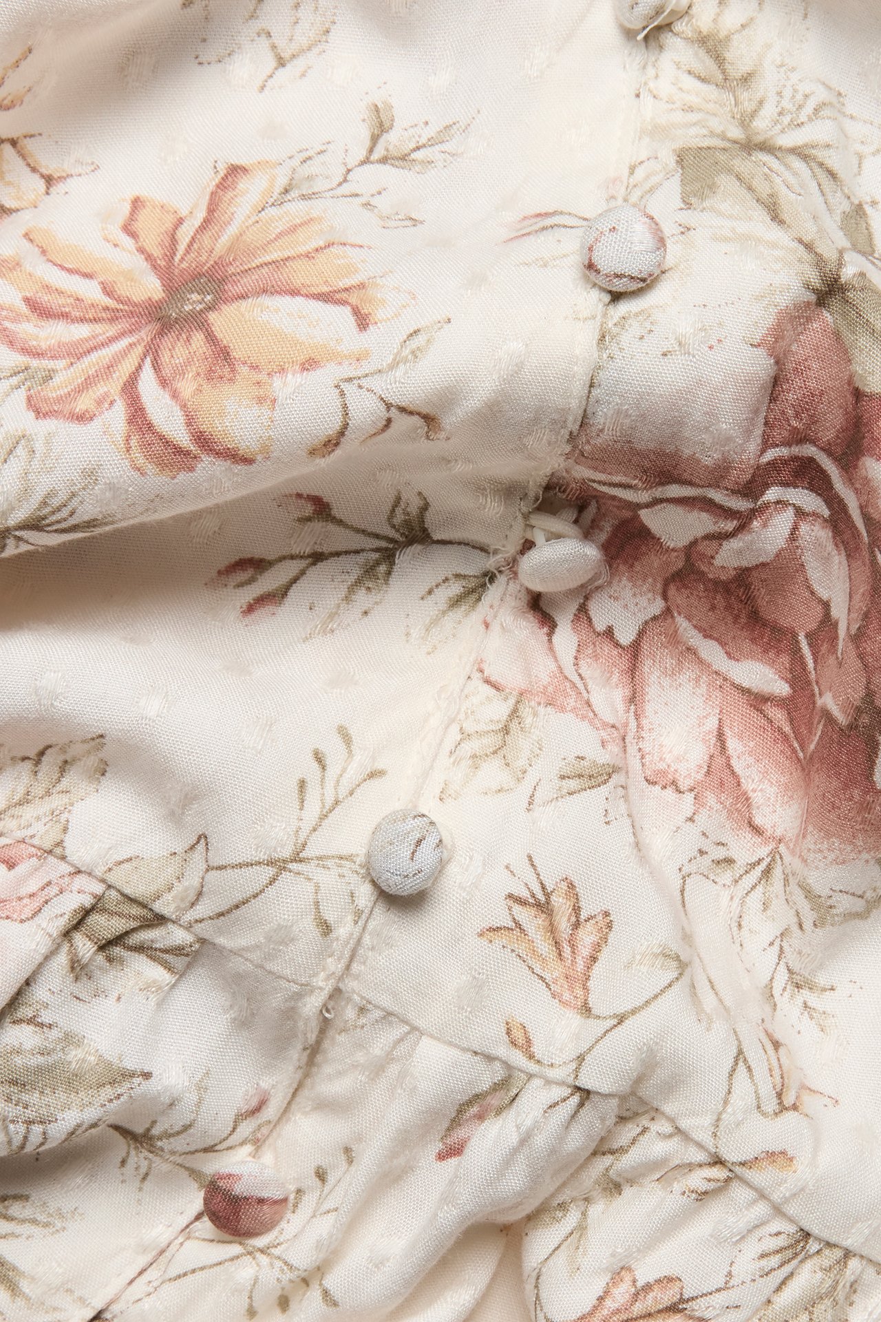 Long floral skirt from Newbie Woman - Off-white - 6