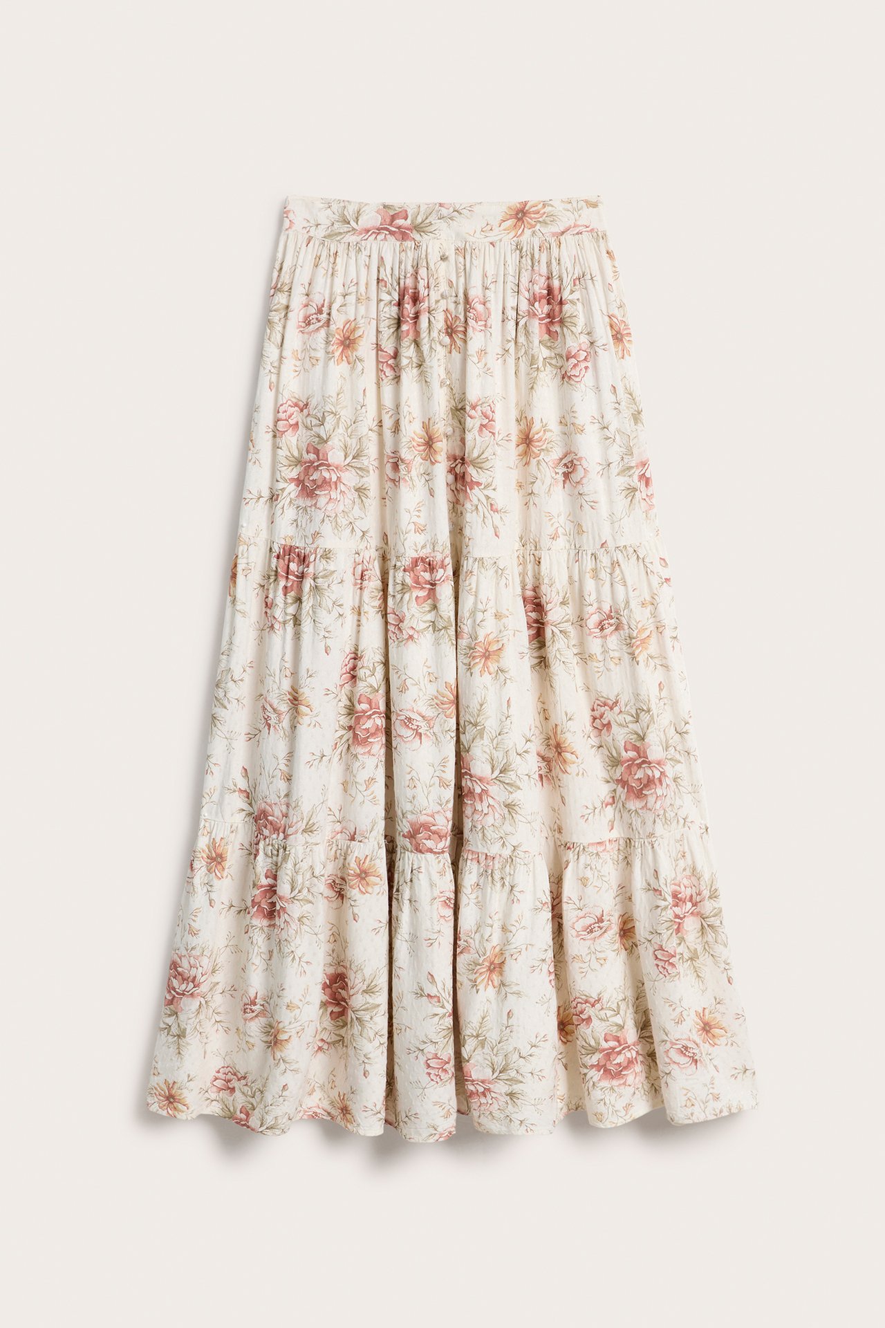 Long floral skirt from Newbie Woman