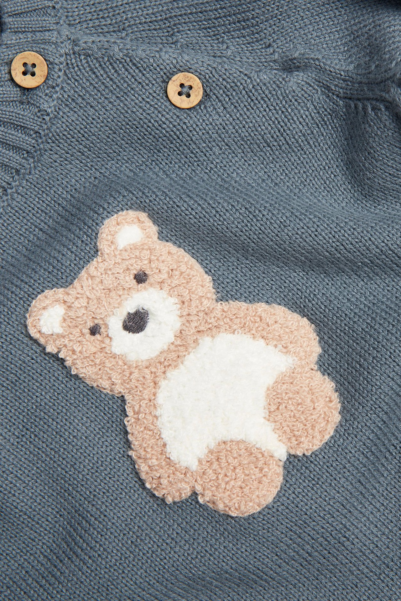 Pullover mit Bärenapplikation