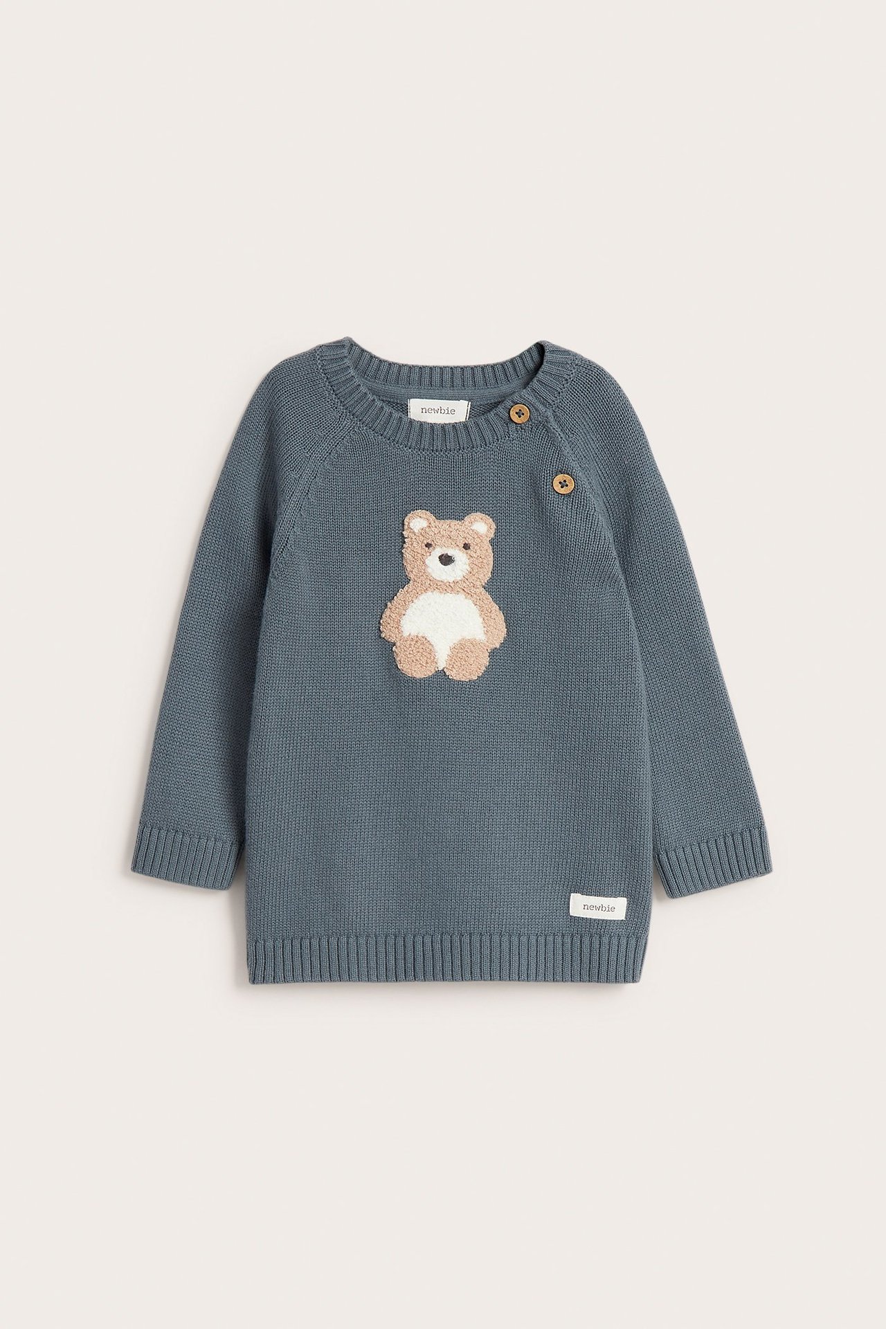 Pullover mit Bärenapplikation