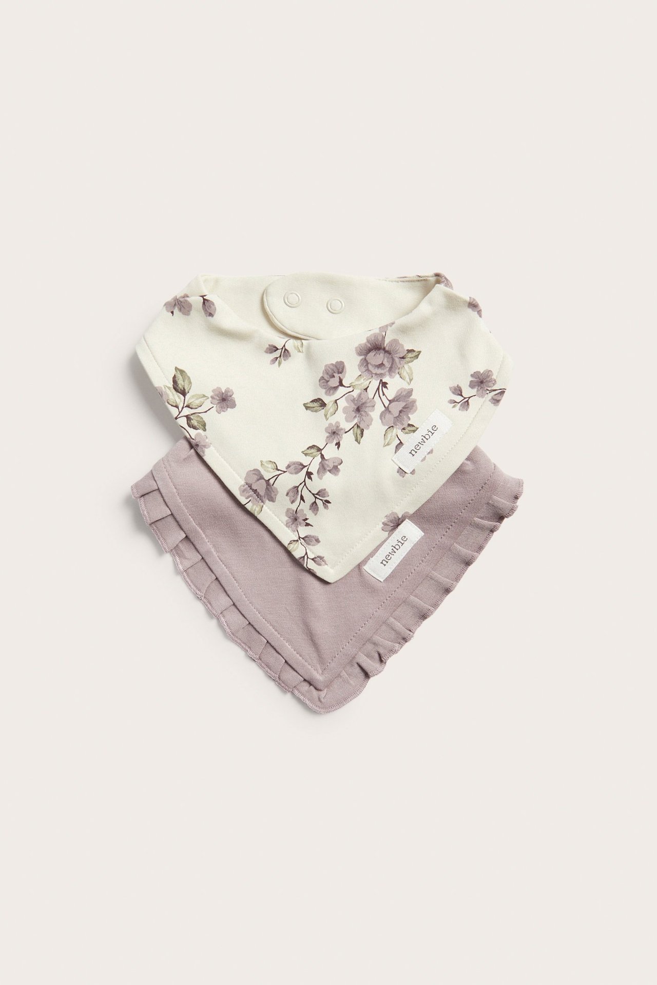 Floral bibs (2-pack)