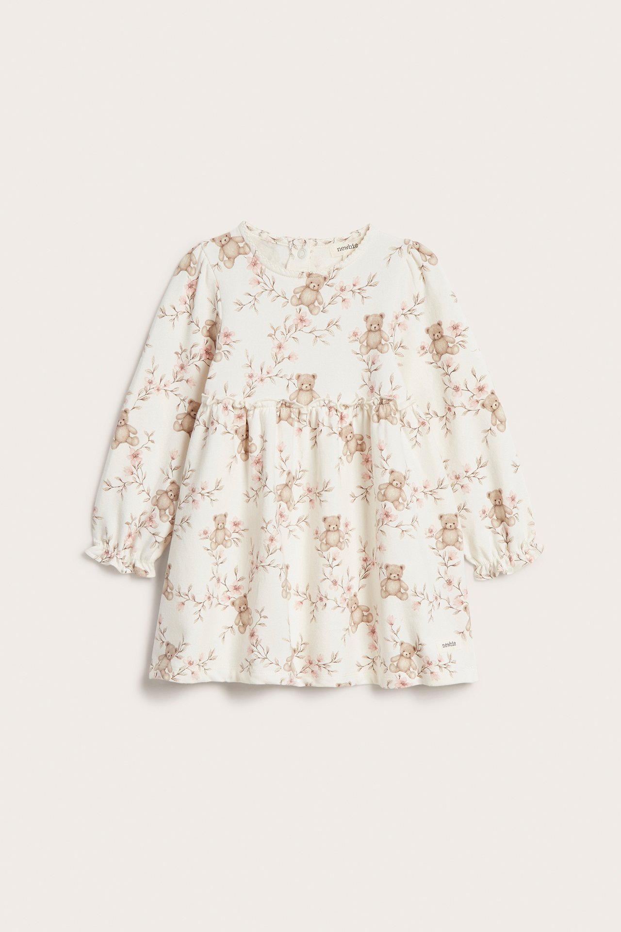 Floral dress with teddy bears