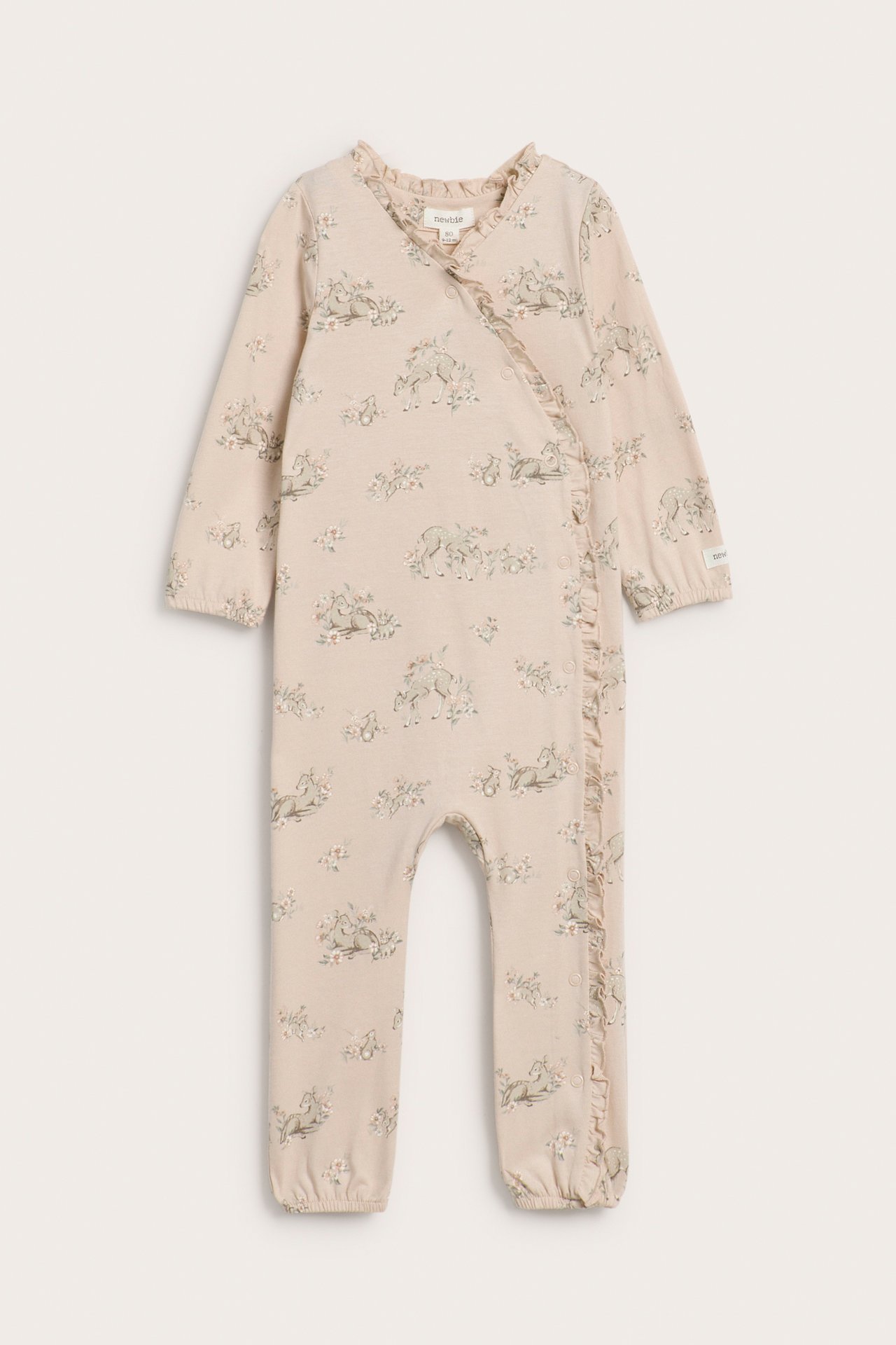 Jumpsuit mit Tiermuster - Rosa - 1