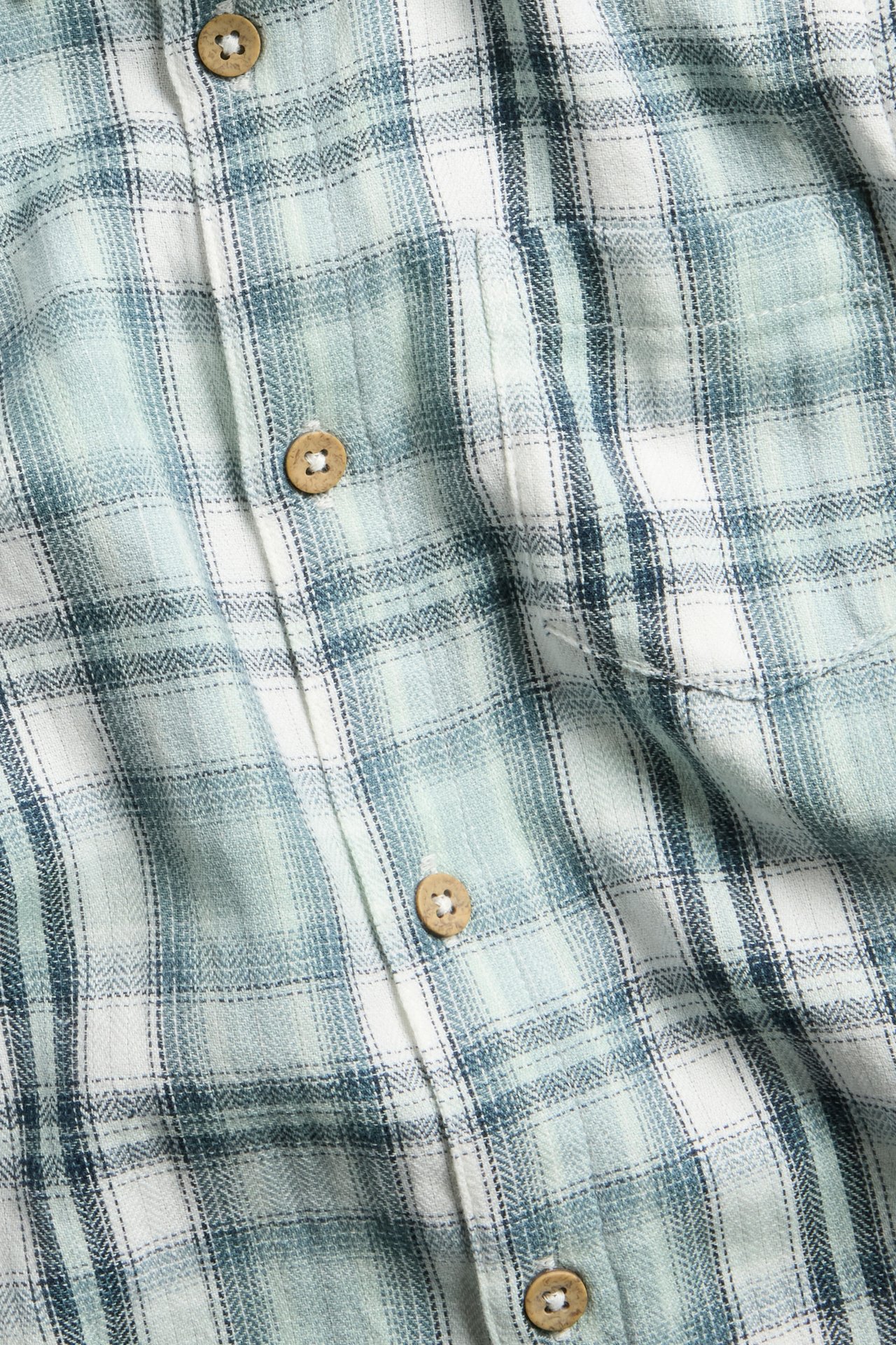 Plaid shirt - Light green - 2