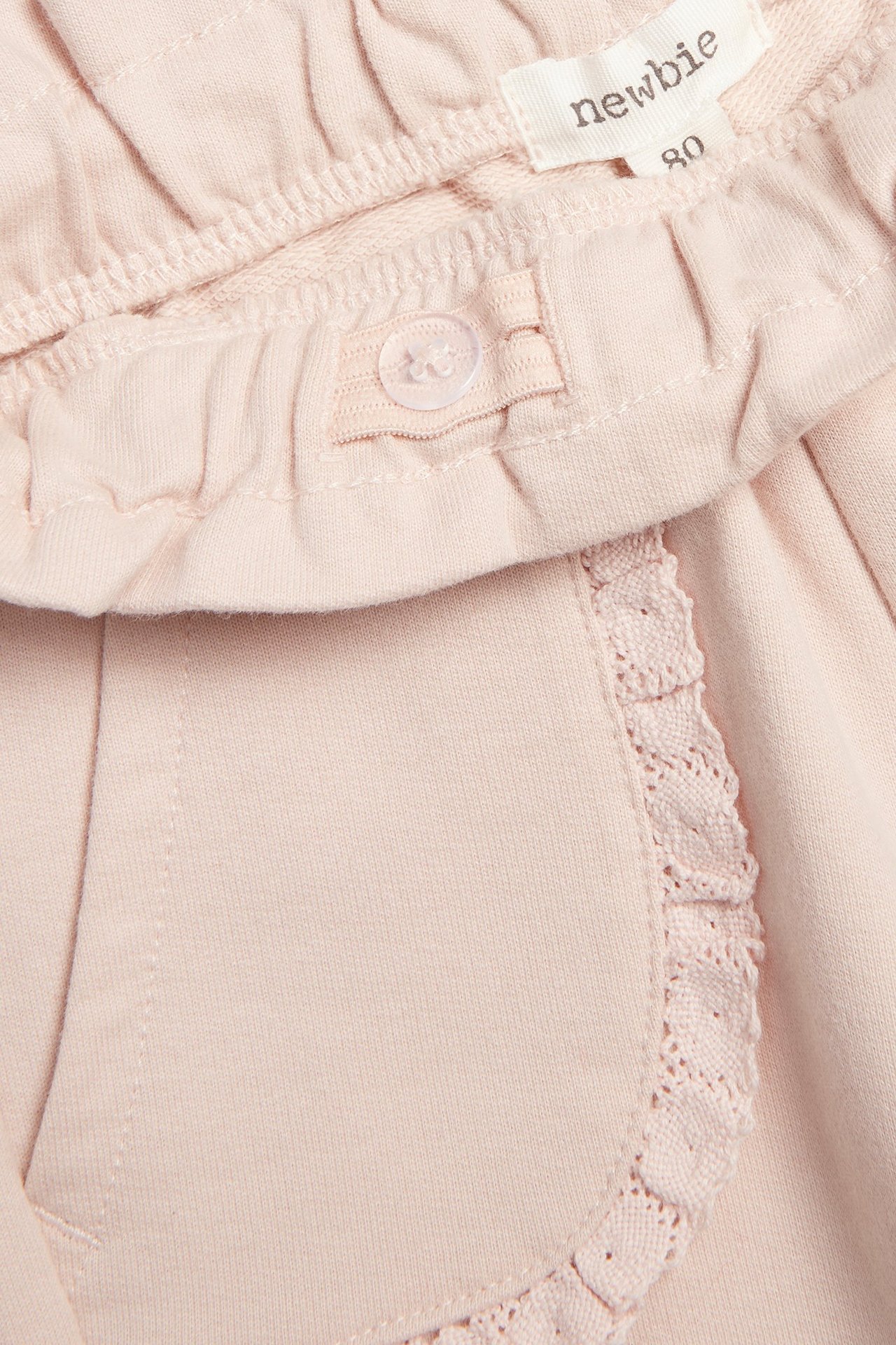 Jogginghose mit Spitzendetails