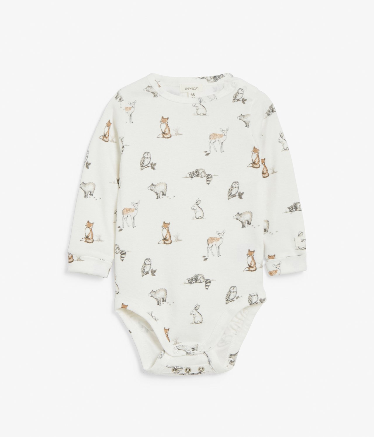 Wild animal bodysuit - Off-white - 3