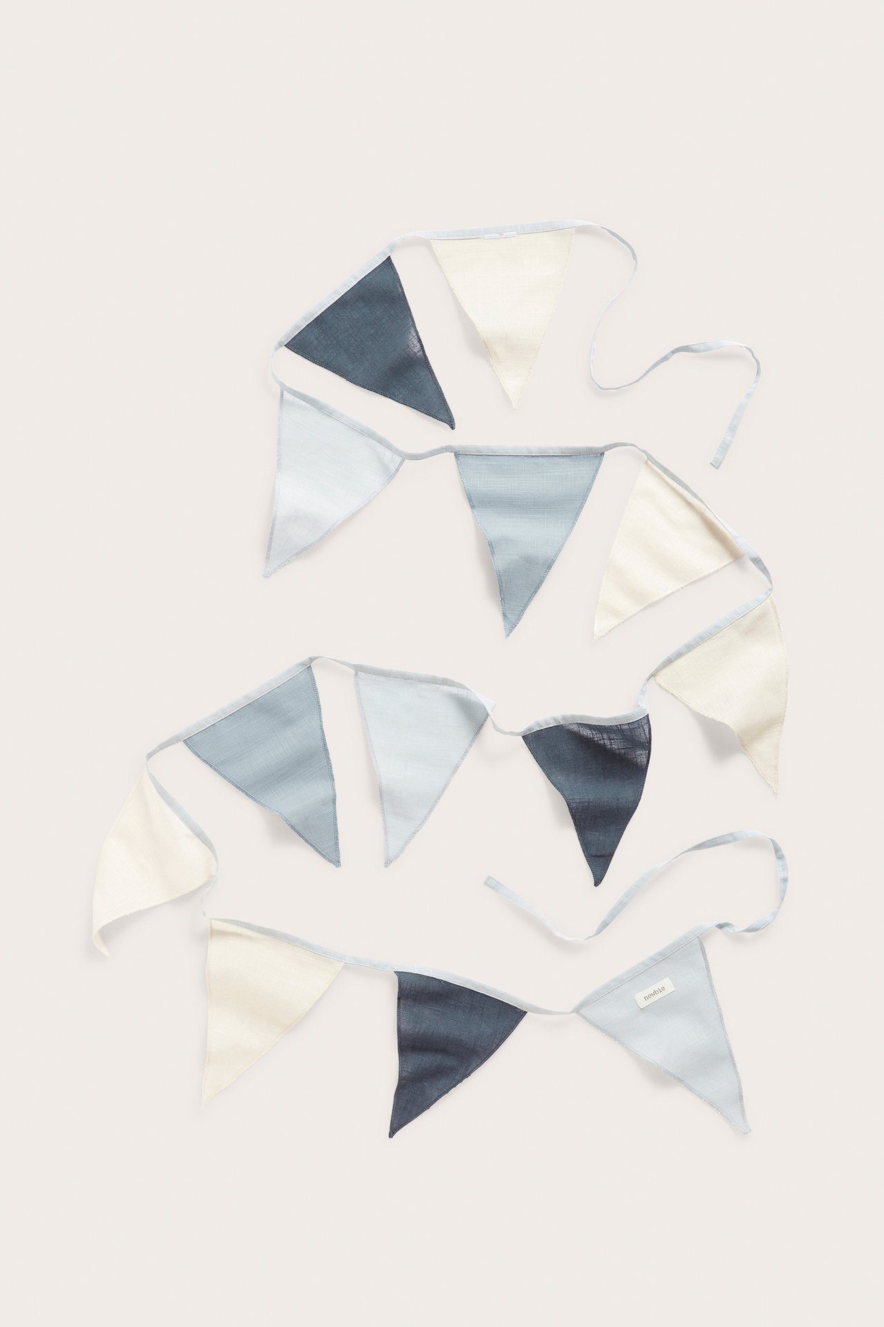 Multicoloured bunting - Light blue - 1