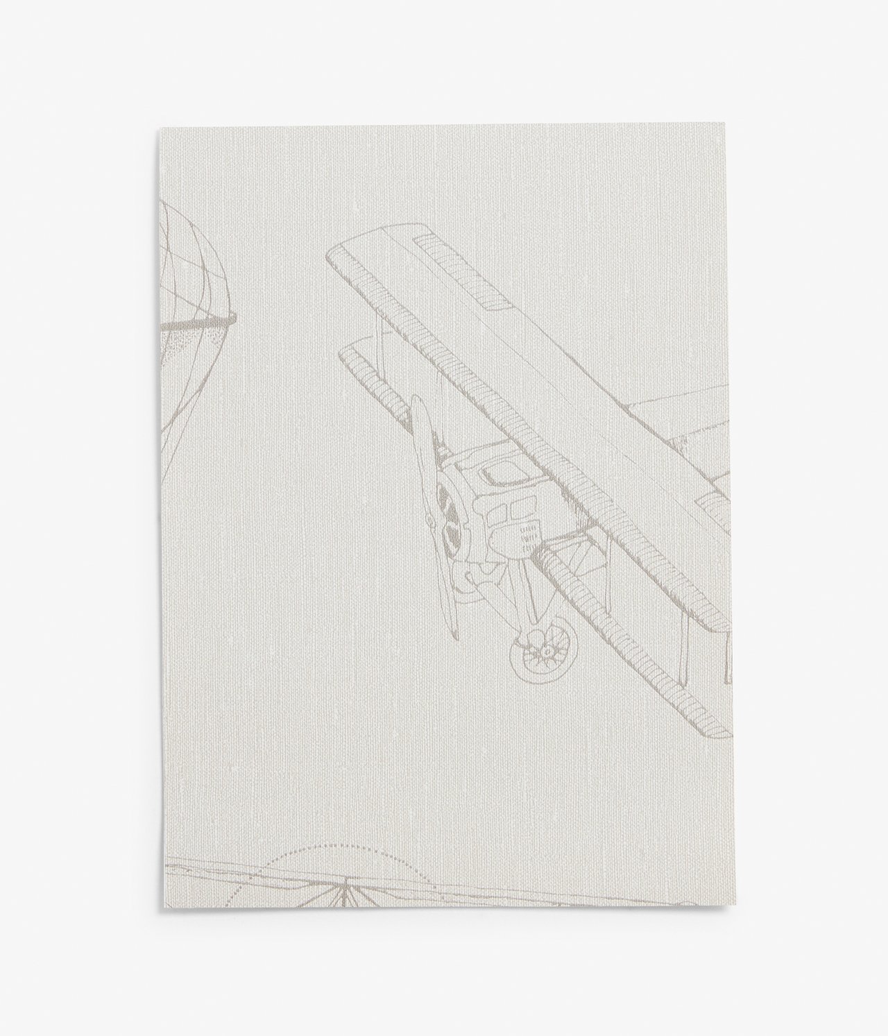 Bon Voyage beige wallpaper sample - Beige - 1