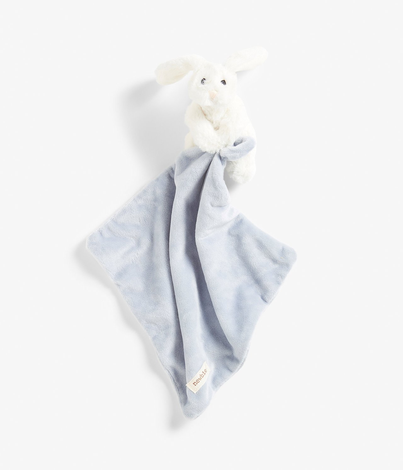 Bunny snuff blanket - Light blue  - 1