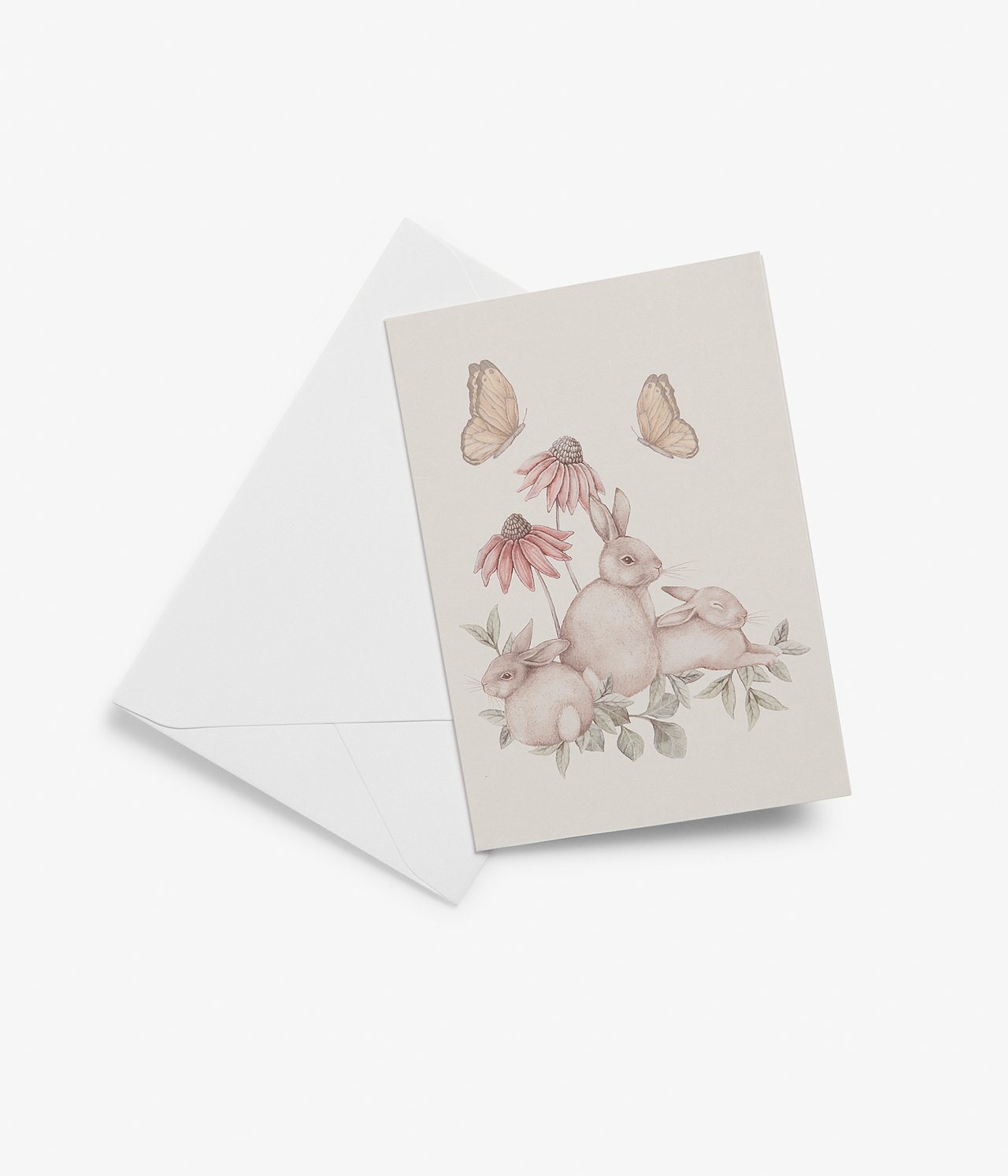 Patterned card - Yellow - 1