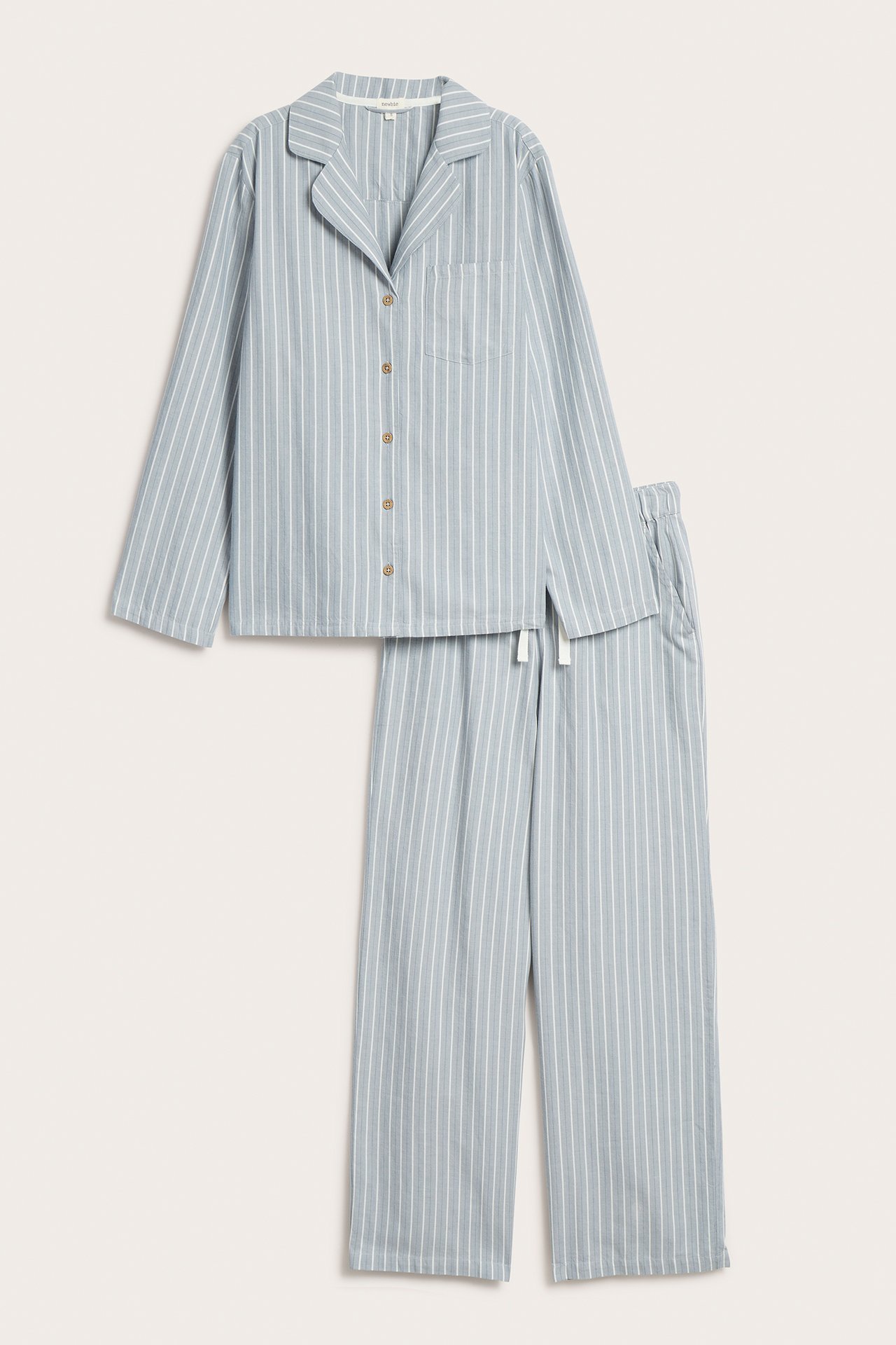 Striped pajamas from Newbie Woman.