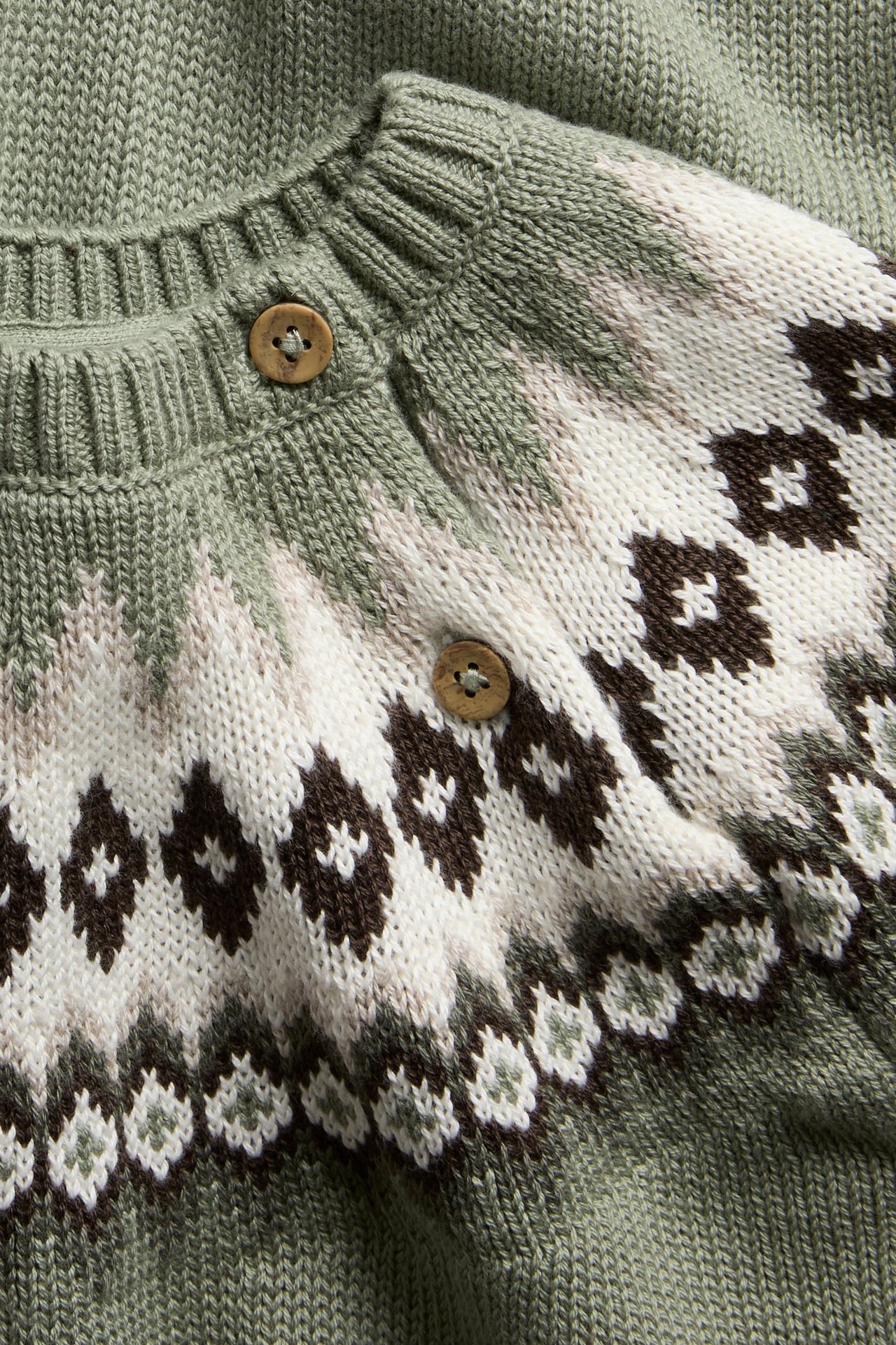 Strickpullover mit Jacquardmuster