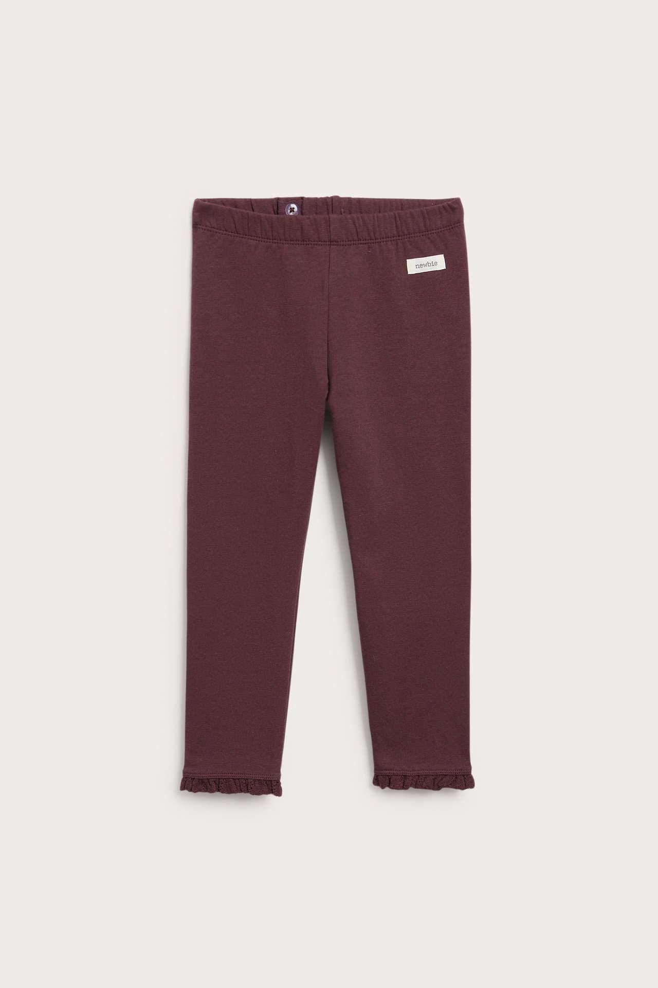 Leggings with brushed inside