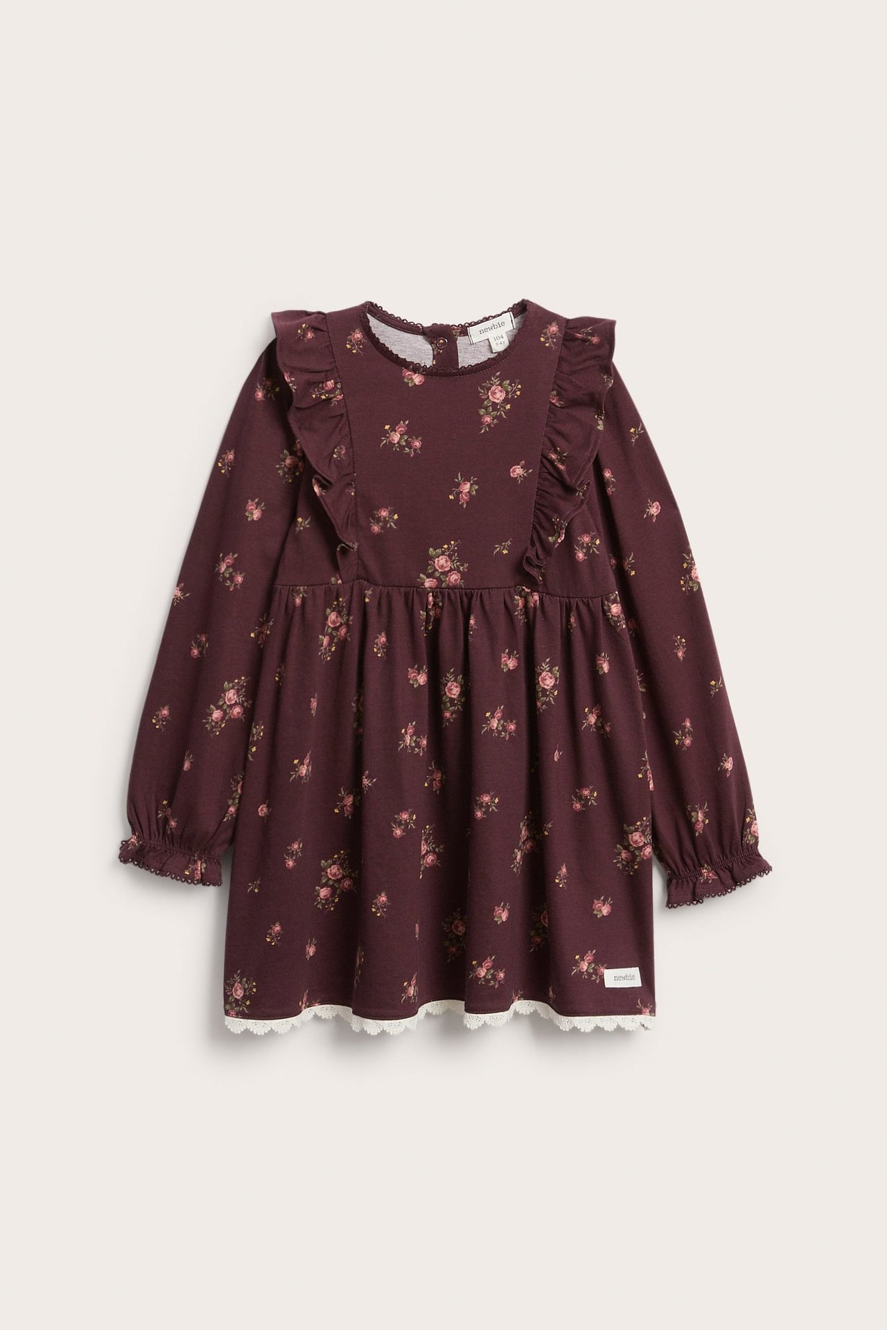 Geblümtes Jerseykleid
