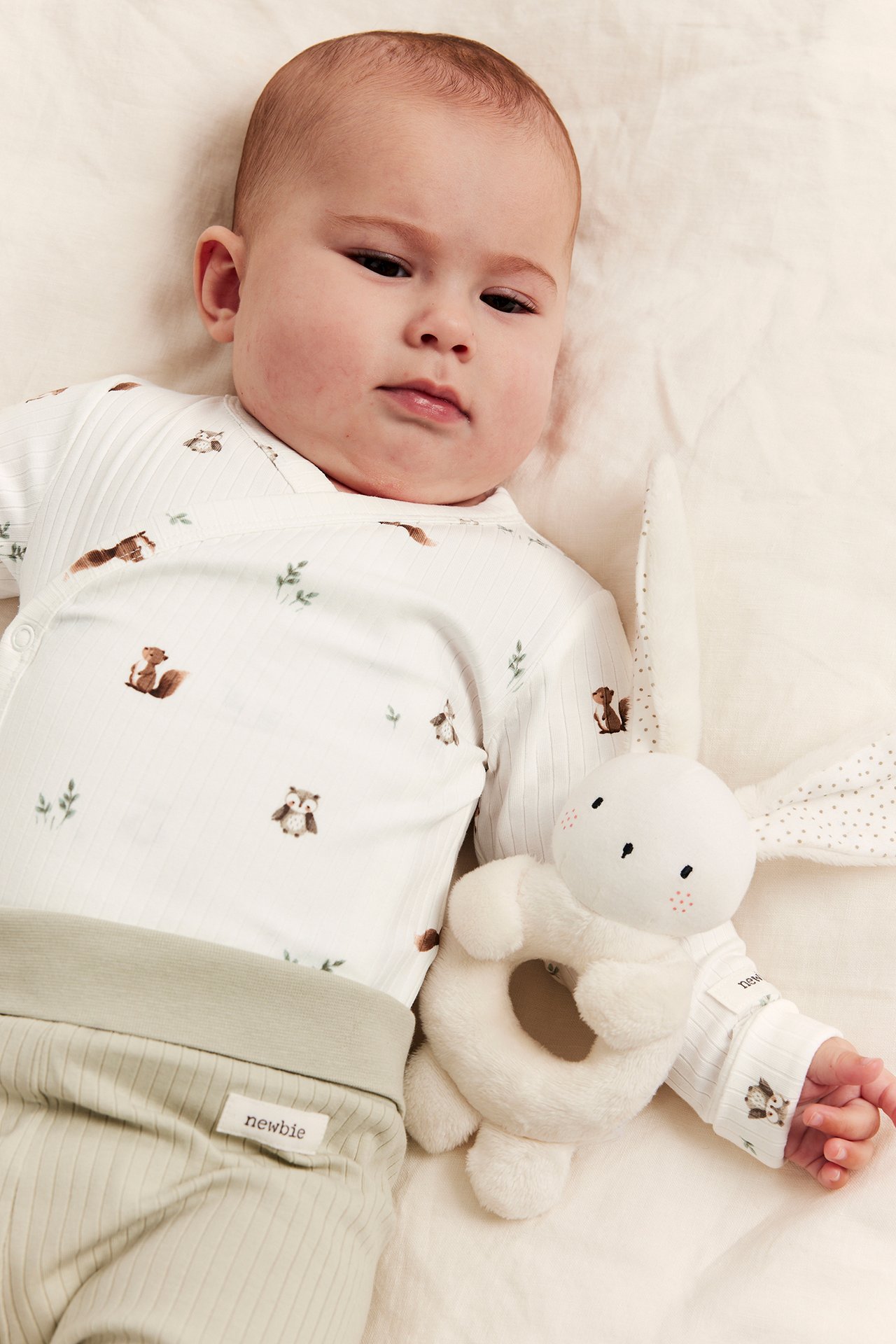 Patterned ribbed bodysuit