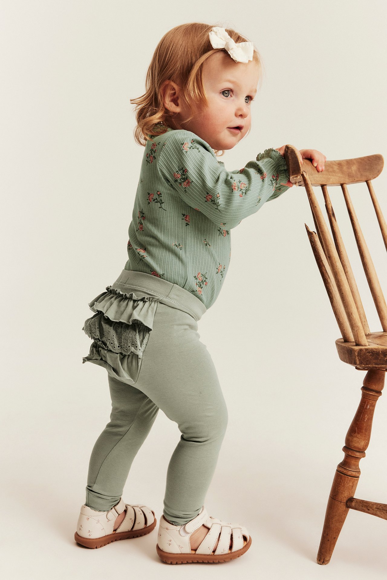 Leggings mit Rüschen