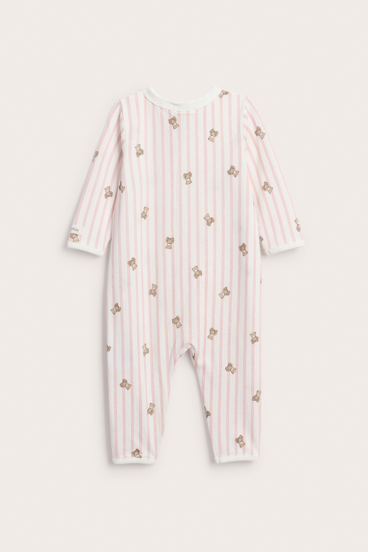 Striped pajamas with teddy bears - Off-white - 3