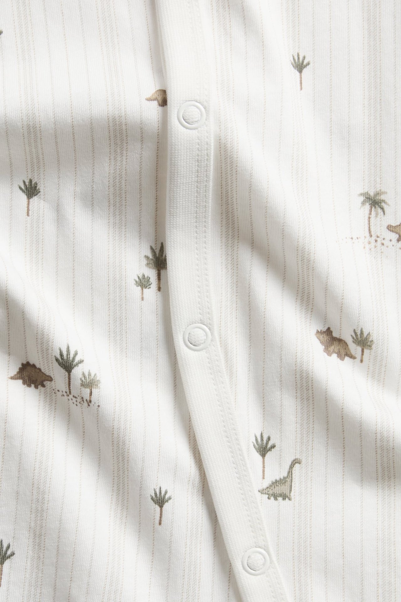 Pajamas with dinosaurs - Off-white - 2