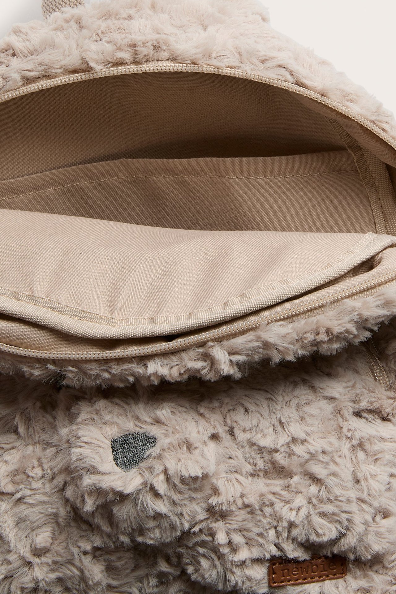 Rucksack mit Teddybär - Hellbeige - 2