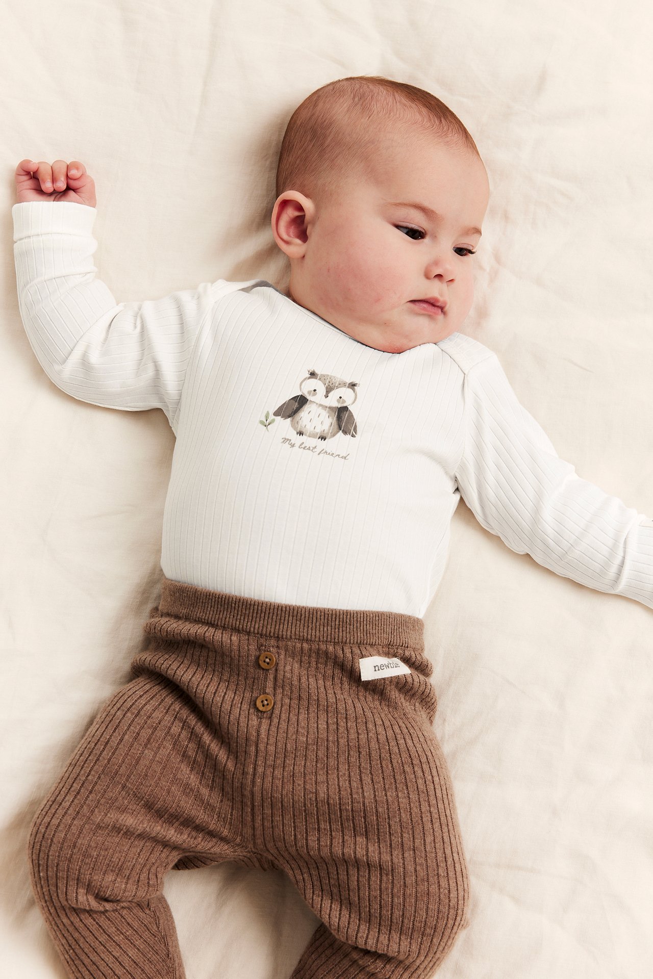 Owl long sleeve bodysuit