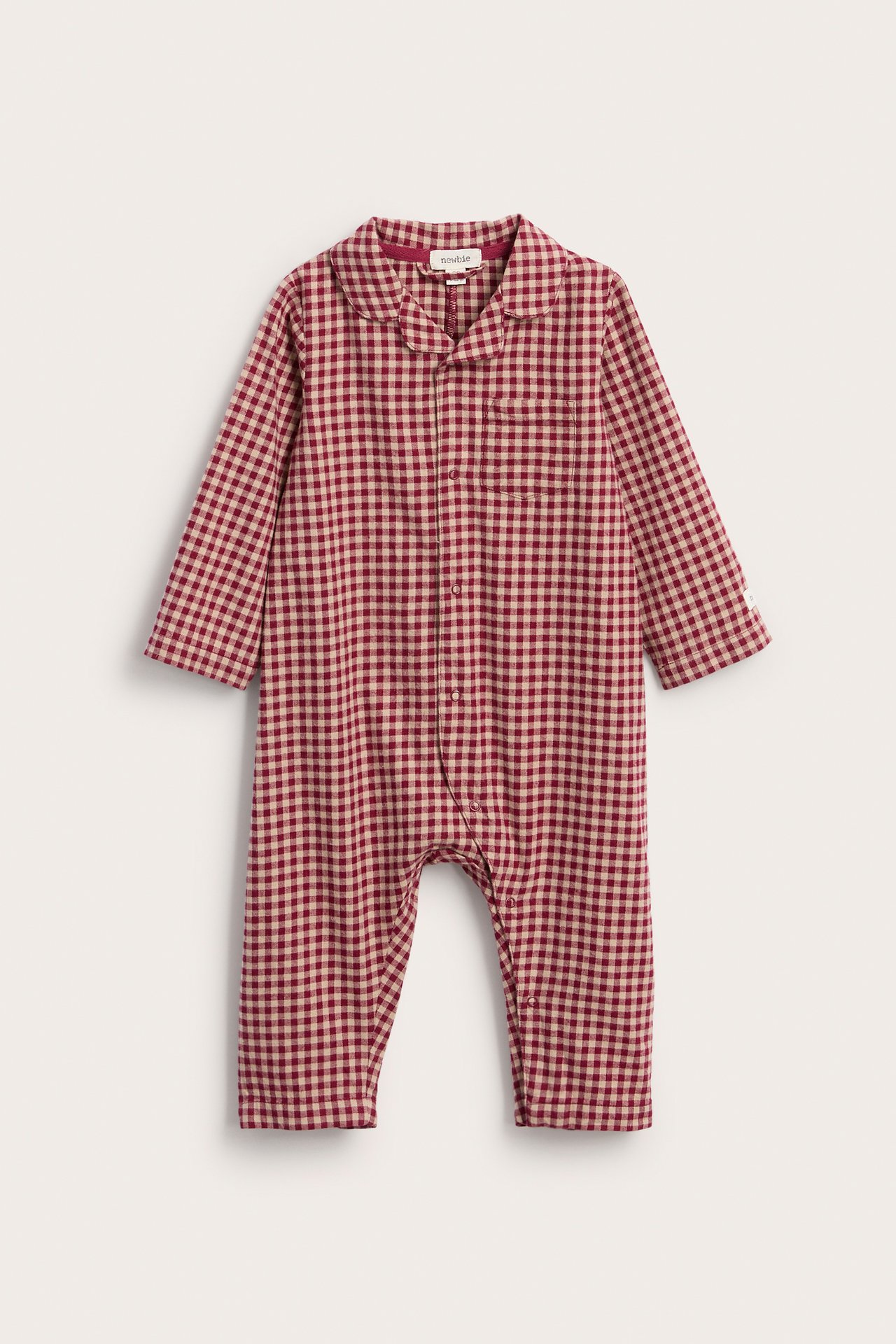 Weihnachtspyjama aus Flanell