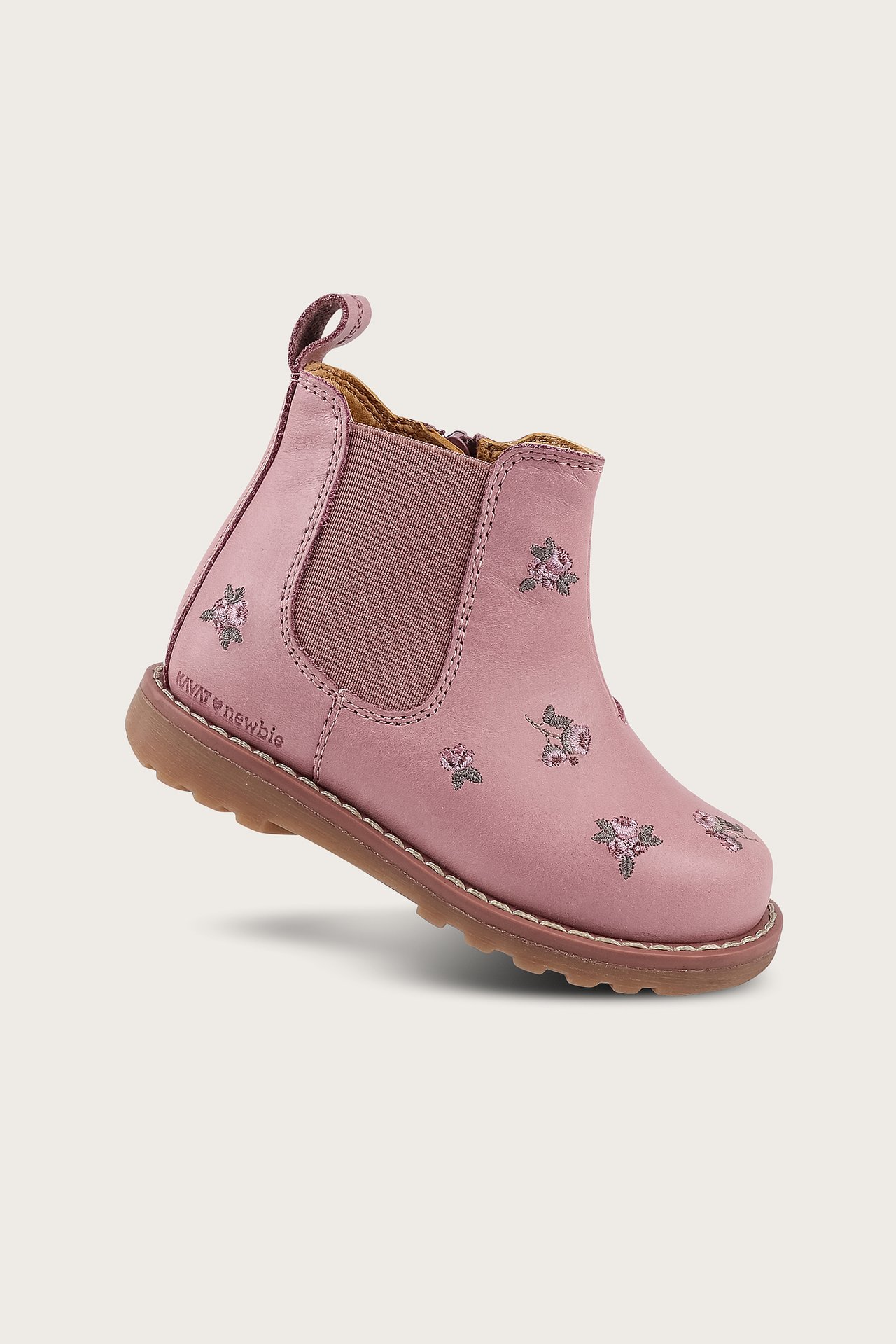 Floral Lingham Chelsea boots - Pink - 5