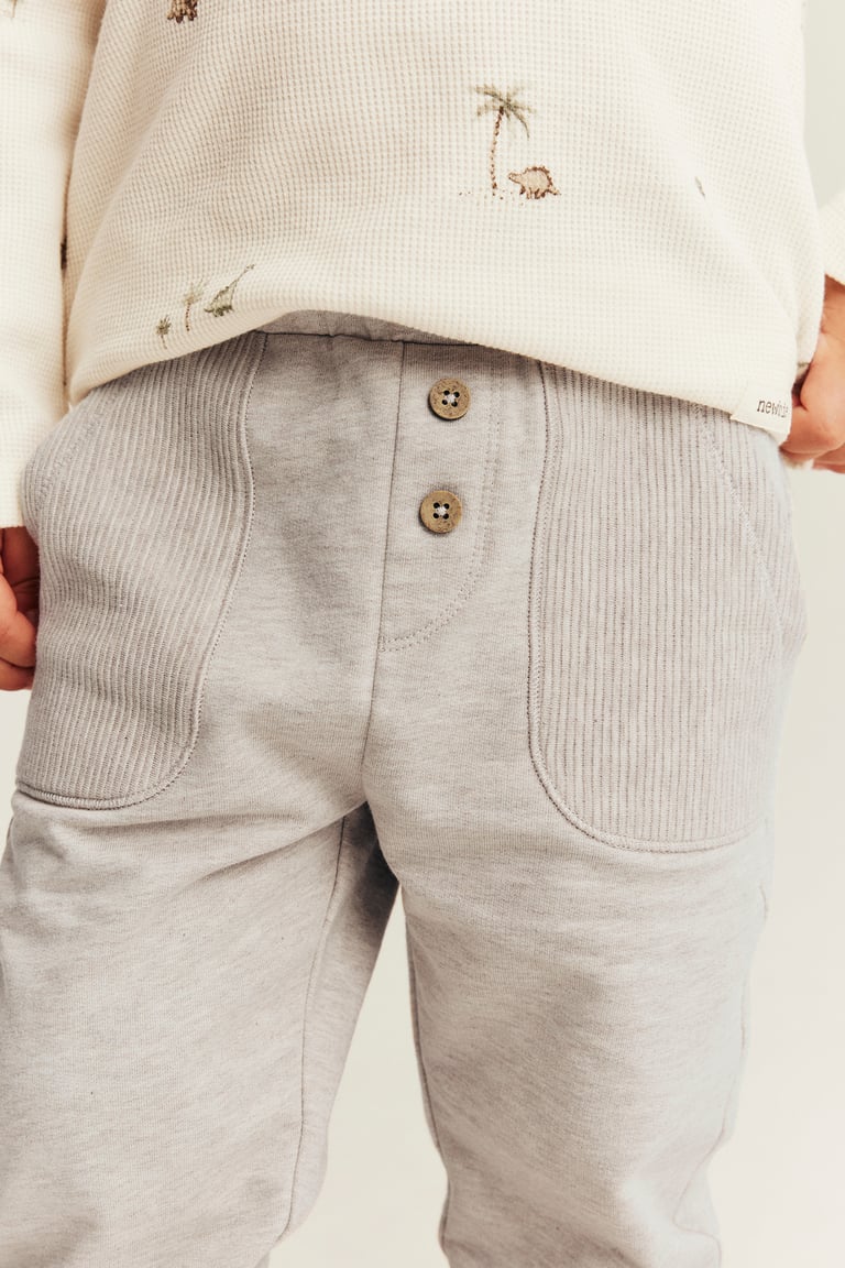Sweatpants | Beige mélange | Kids | Newbie
