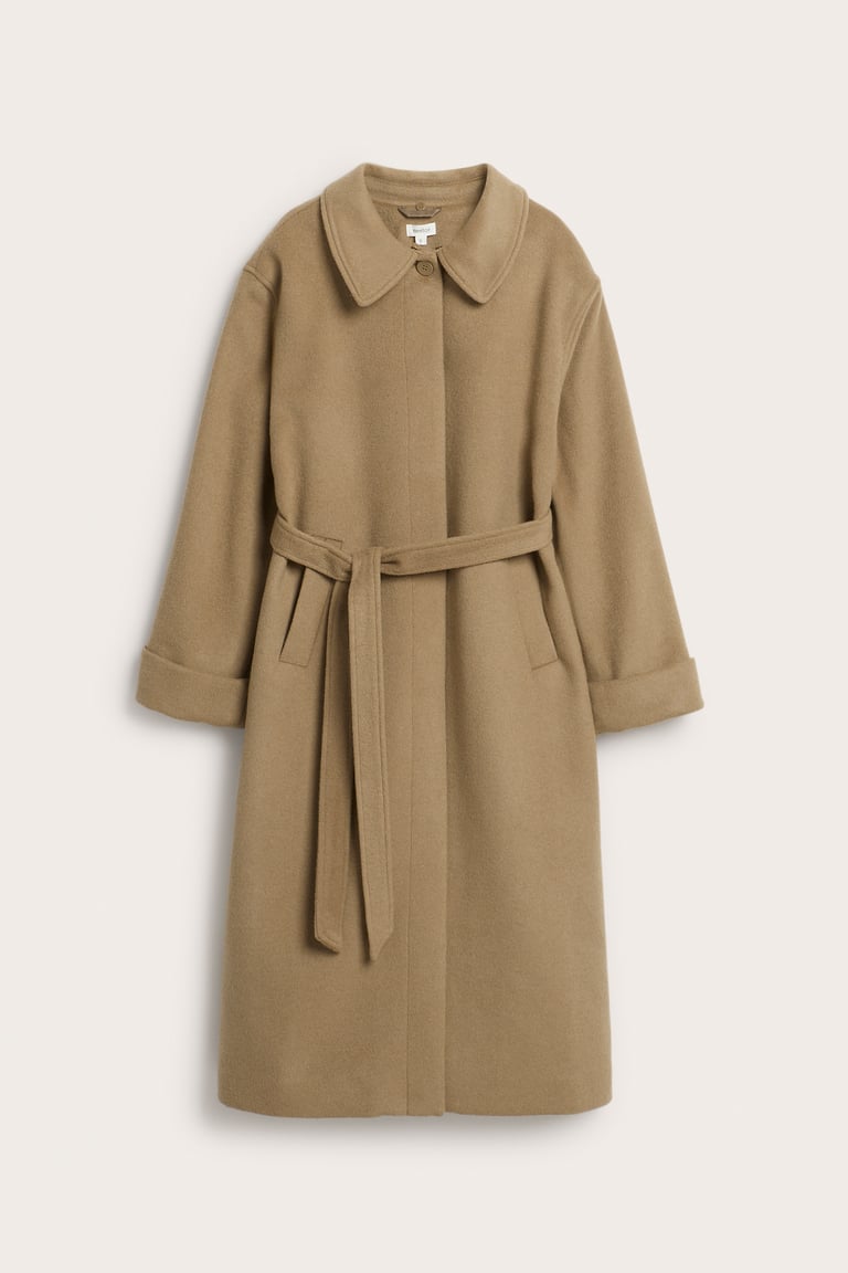 Wool blend coat from Newbie Woman | Brown | Kids | Newbie