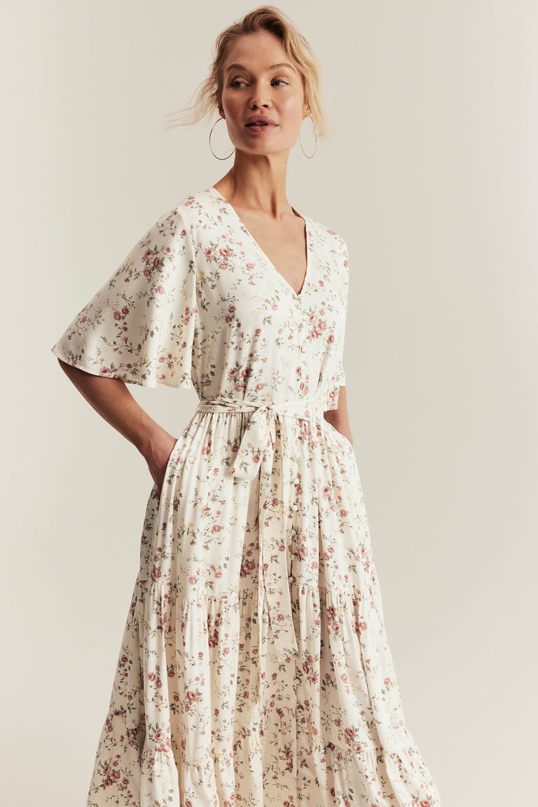 Floral dress by Newbie Woman | Off-white | Kids | Newbie Floral dress by Newbie Woman | Off-white | Kids | Newbie