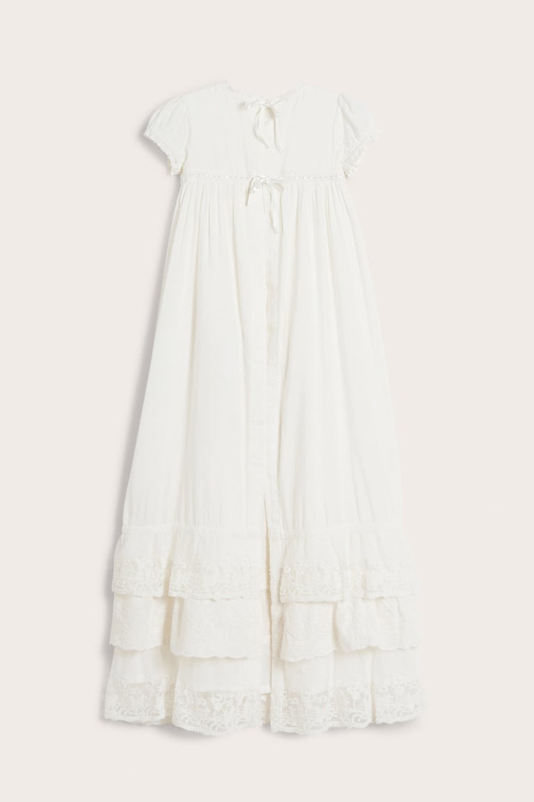 maxi dress for christening Christening Guest Dresses Maxi Dress For Baptism RK_411 Girls Baptism-Christening  Gown Style 411 WHITE Off