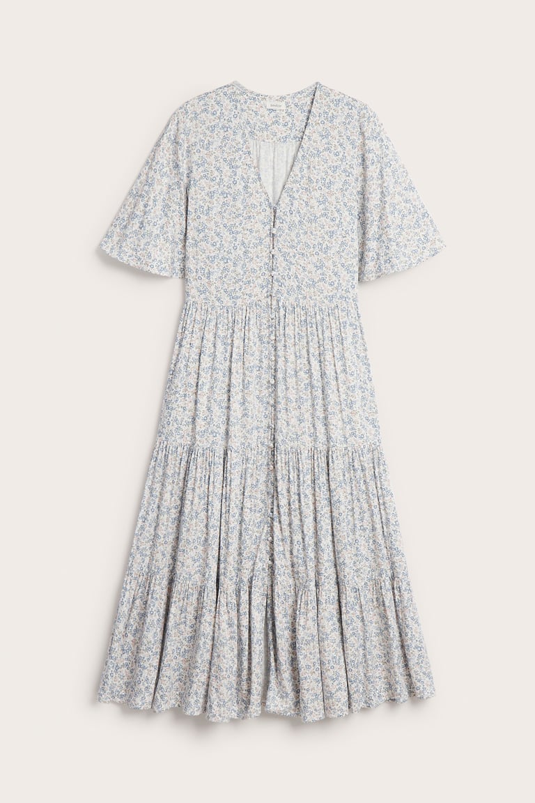 chiffon slip dress Love Shack Fancy Chesley Chiffon Slip Dress main image 0