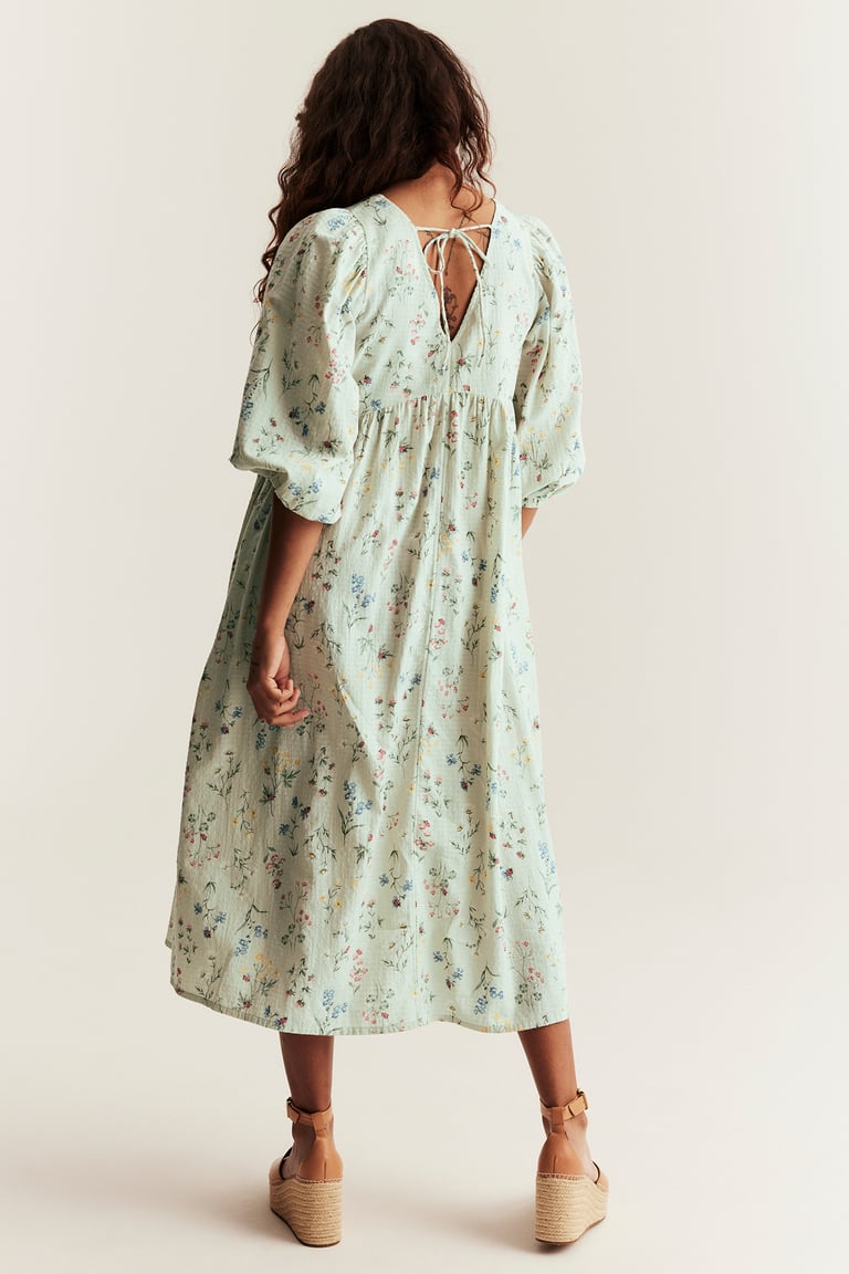 pistola denim dress Alessia Smocked Drop Waist Dress