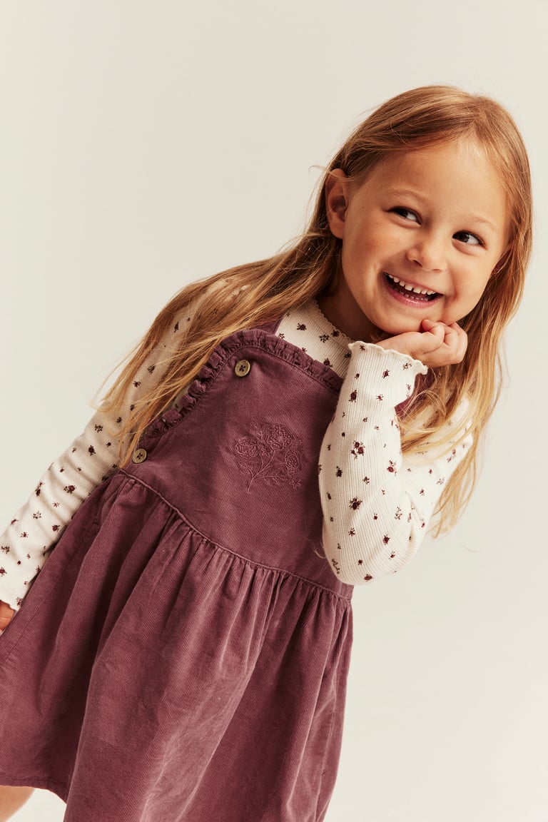 burgundy corduroy overall dress pinafore | Dark red | Kids Layer It Over Your new bestseller3 Vinci Mens Navy Blue Size:Dress Size Pants: 28 Unfinished Bottom