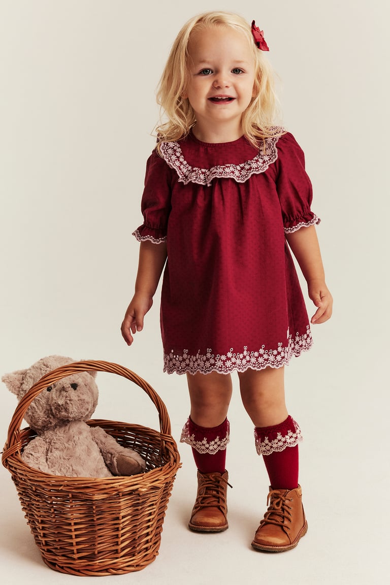 newborn burgundy dress Baby girl dresses | skirts newborn going home outfit JUNIOR BRIDESMAID ✨Justice for Tiana’s blue Color:Red