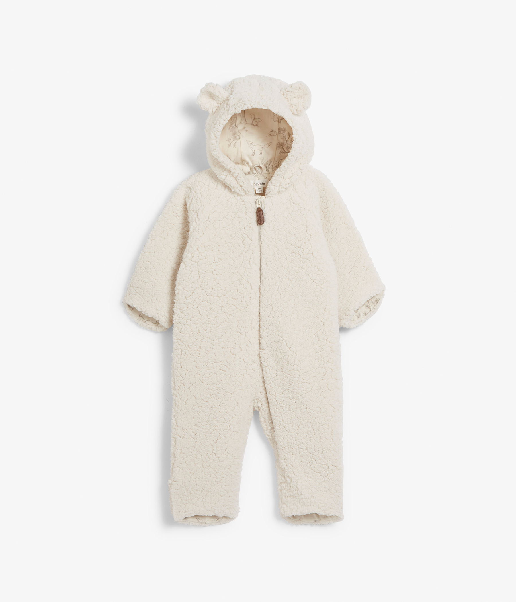 Teddy coverall | White | Baby | Newbie