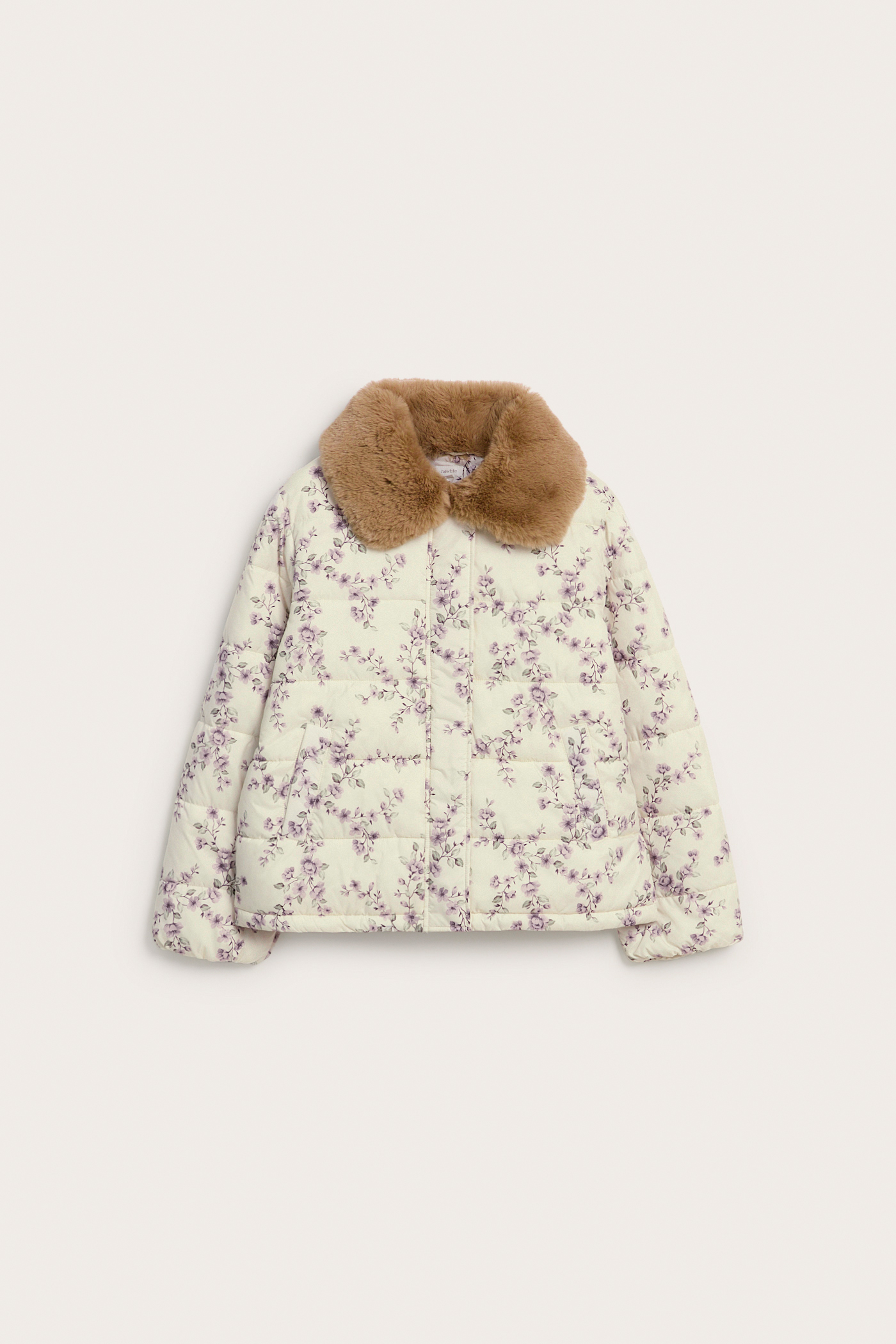 Floral jacket from Newbie Woman | Light beige | Kids | Newbie